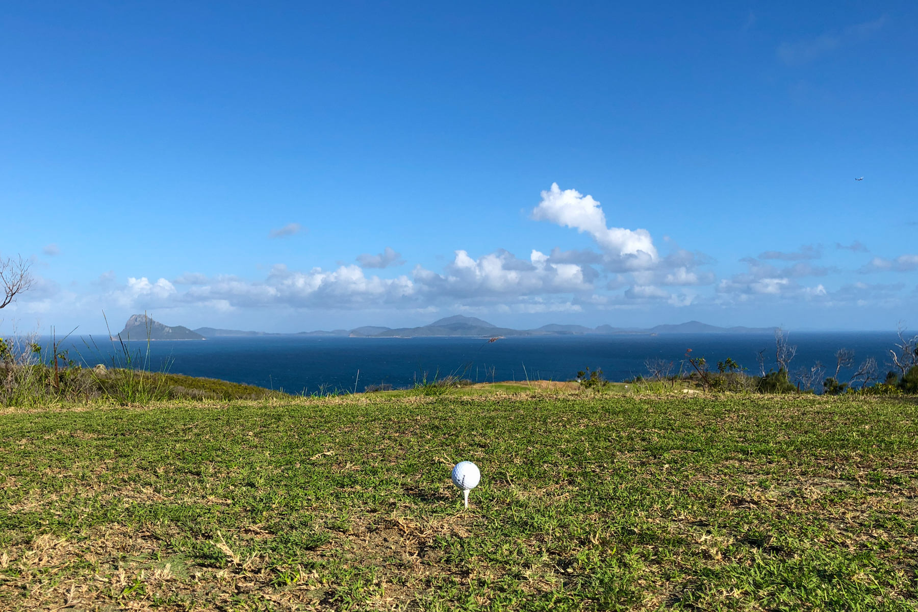 Teeing off into the unknown!