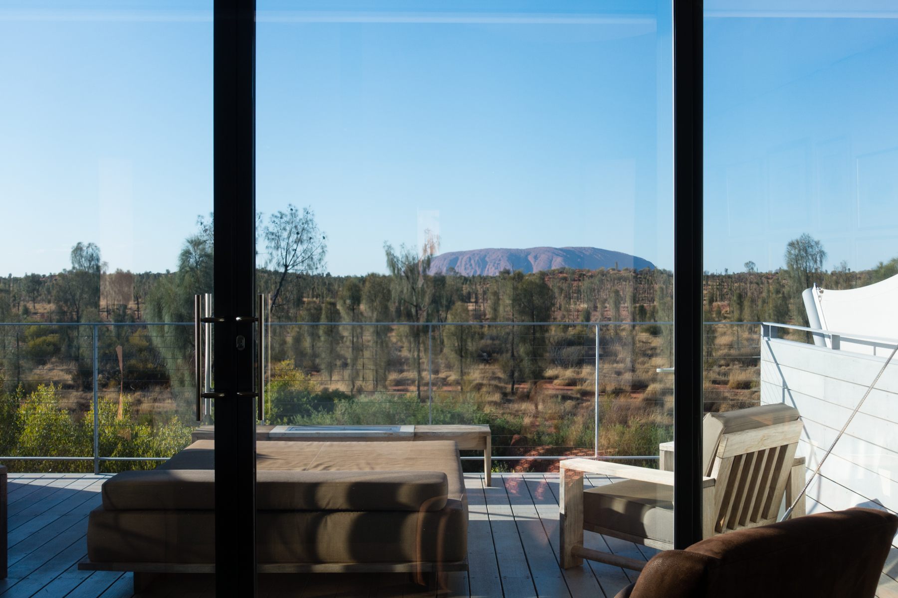 The view from our tent.