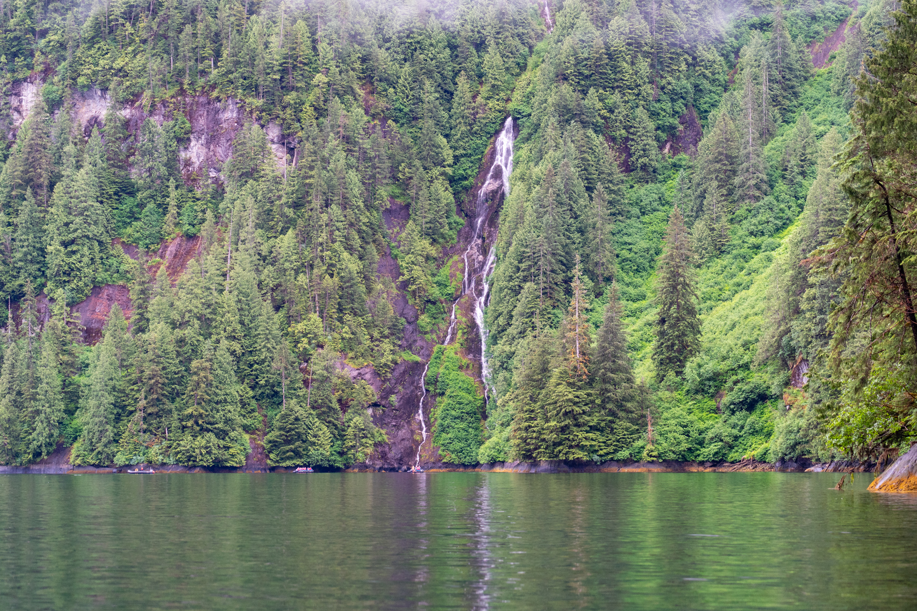 Waterfall in Rudyerd Bay.
