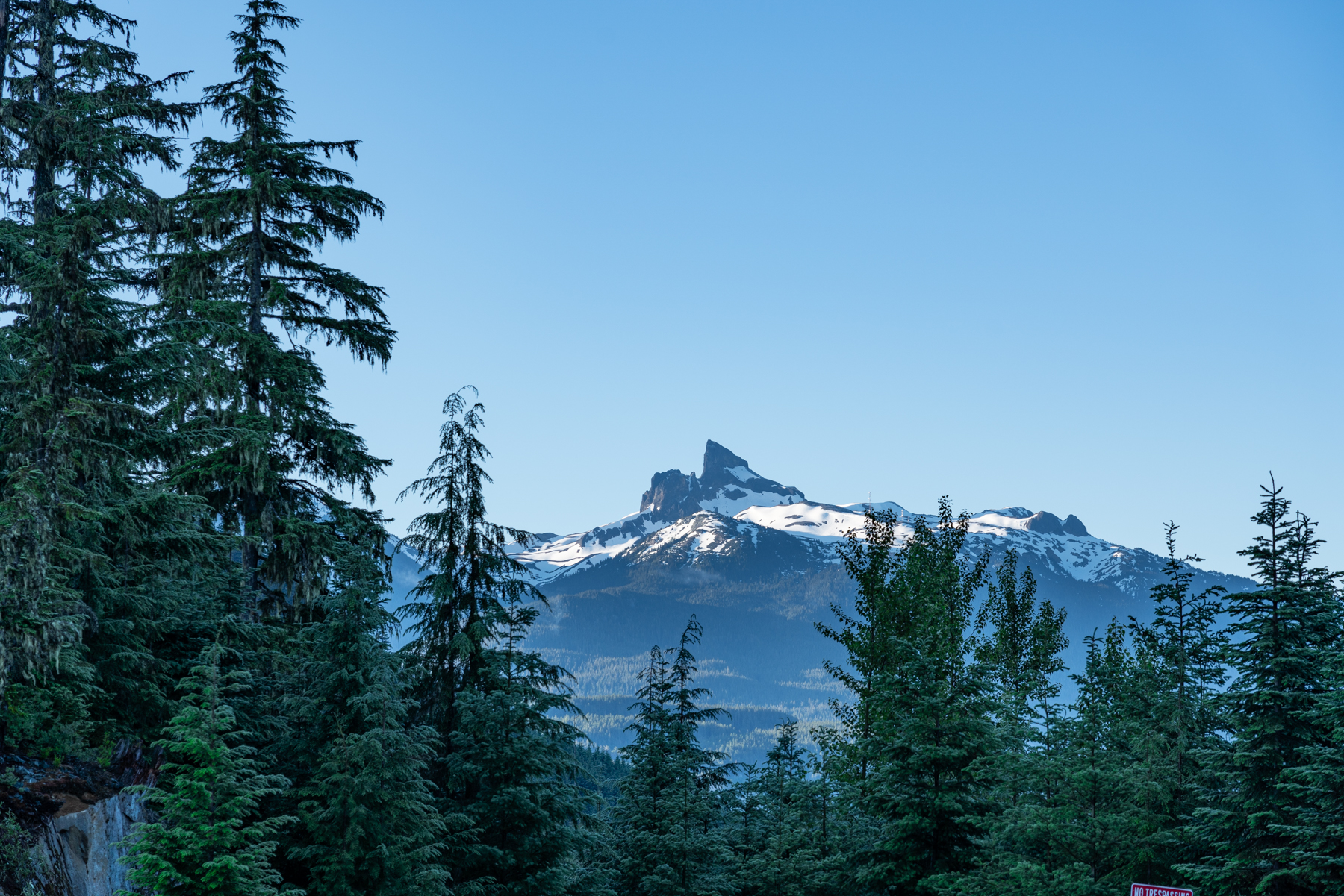 Mountain view in Whistler.