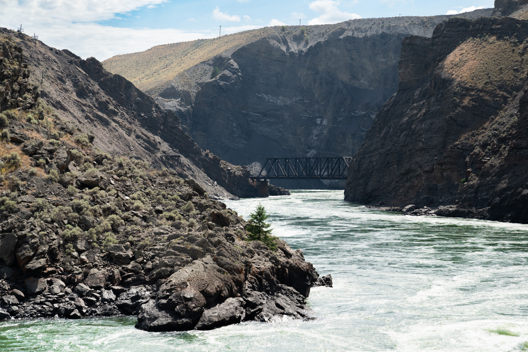 The Black Canyon section of the Thompson River.