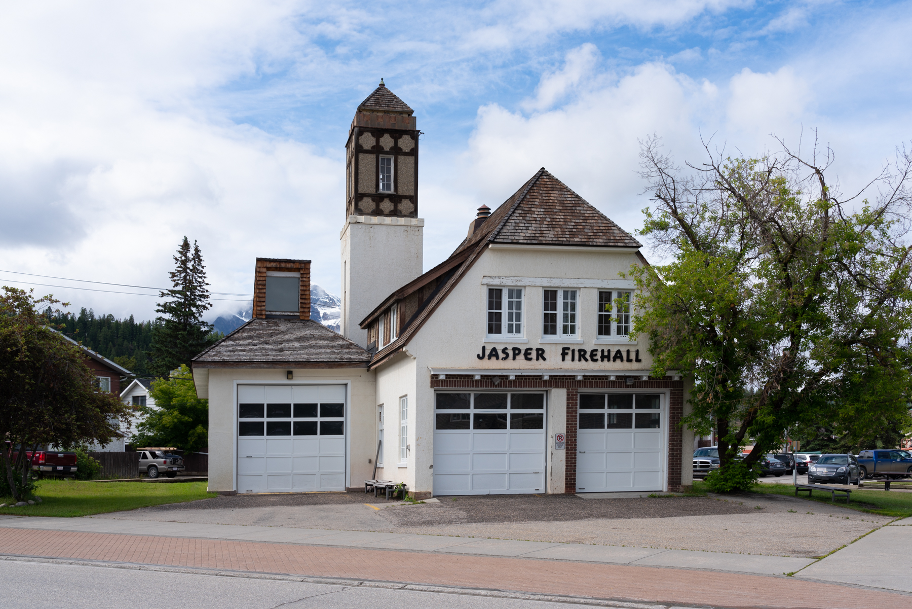 The Jasper fire station.
