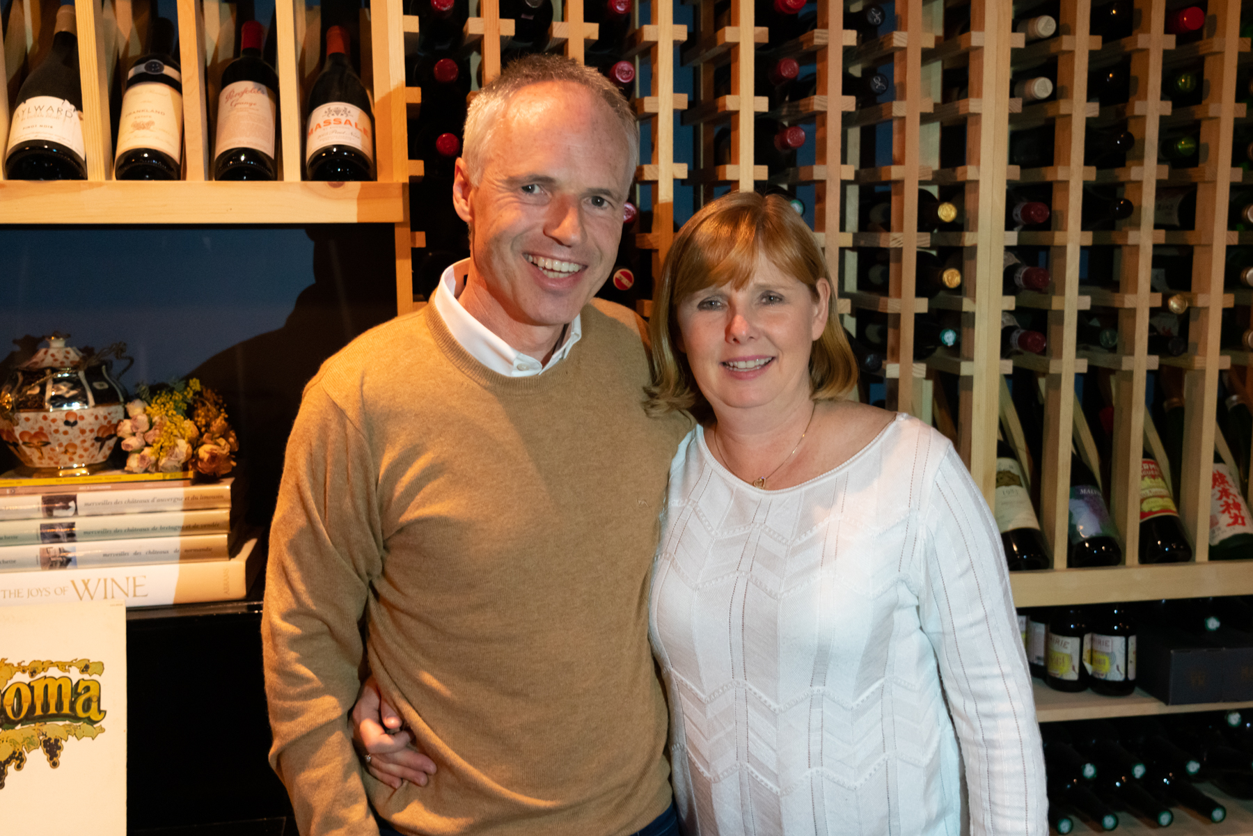 Keith and Andrea at Maude.