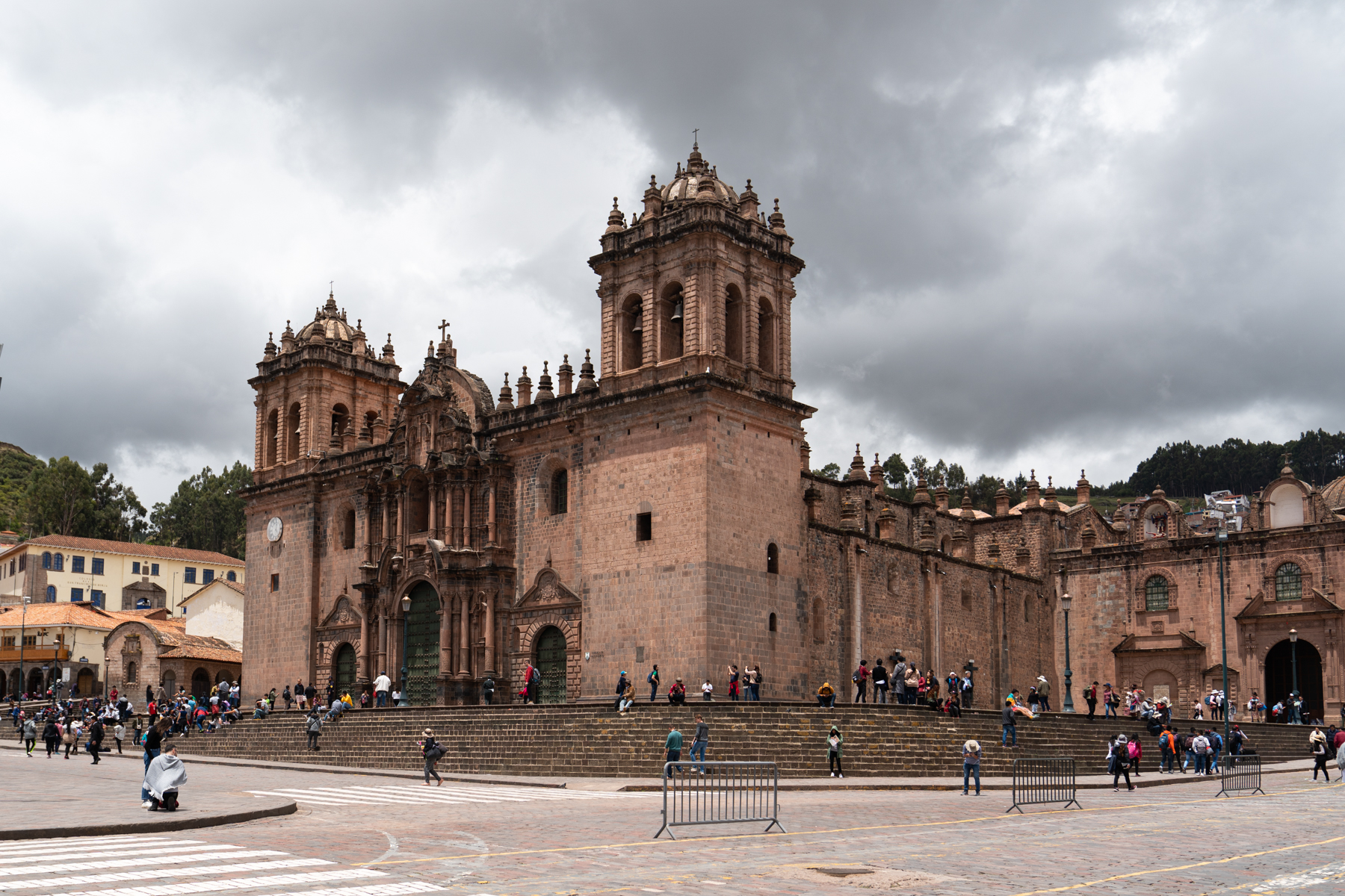 Exploring in Cusco.