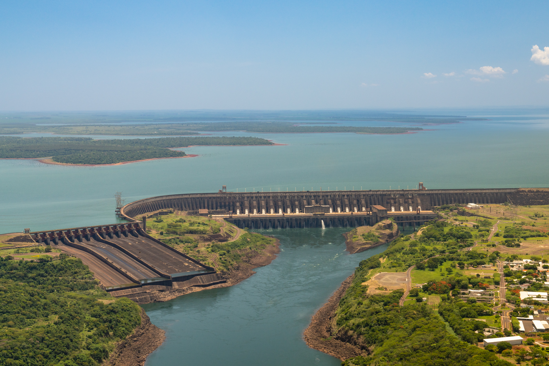 Itaipu Dam.