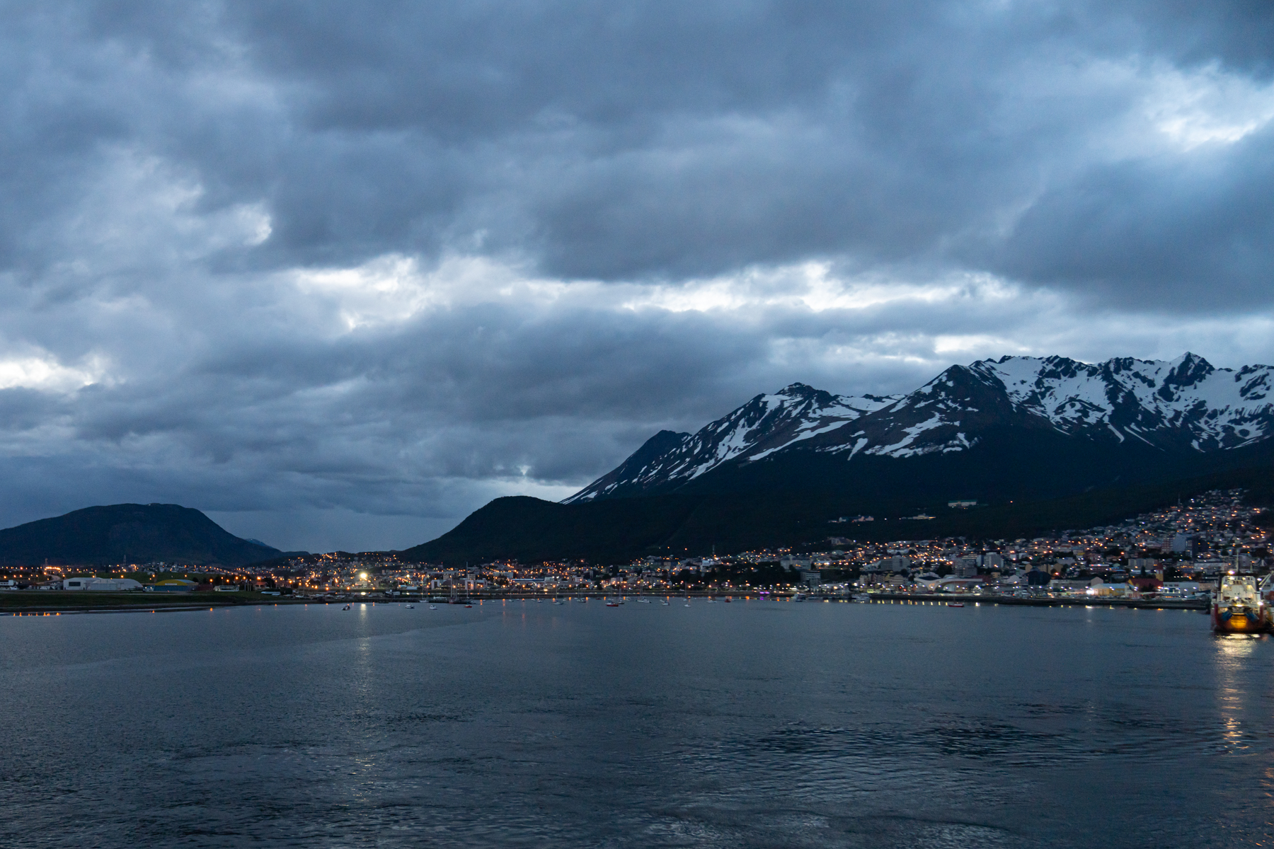 Leaving Ushuaia.