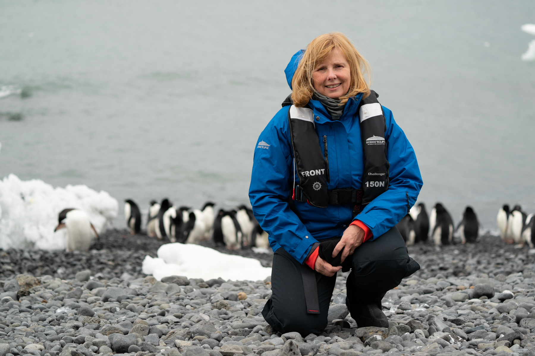 Andrea on Brown Bluff.