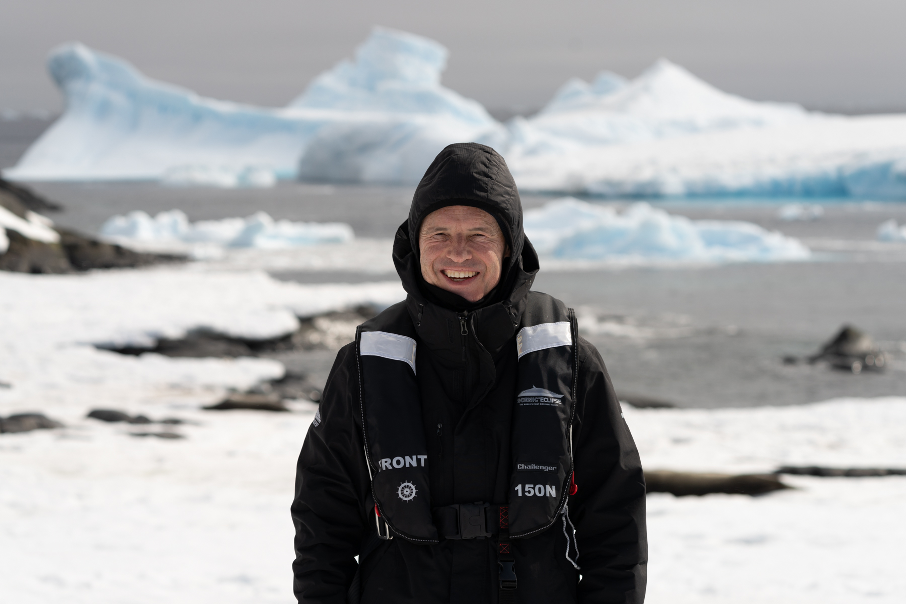 Keith on Astrolabe Island.