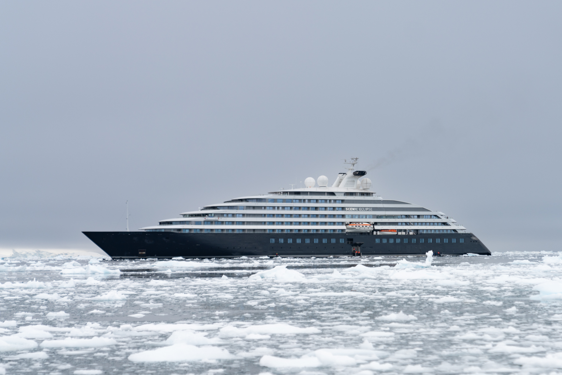 The ship, at Neko Harbour.