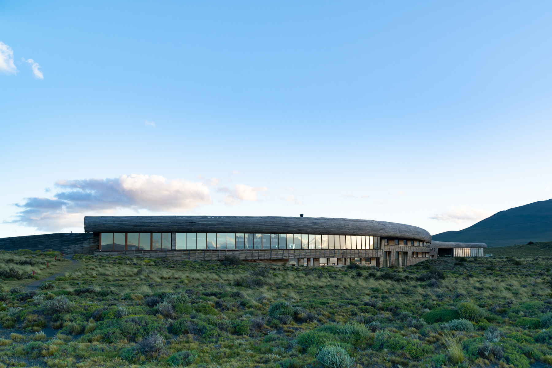 Our hotel, Tierra Patagonia.