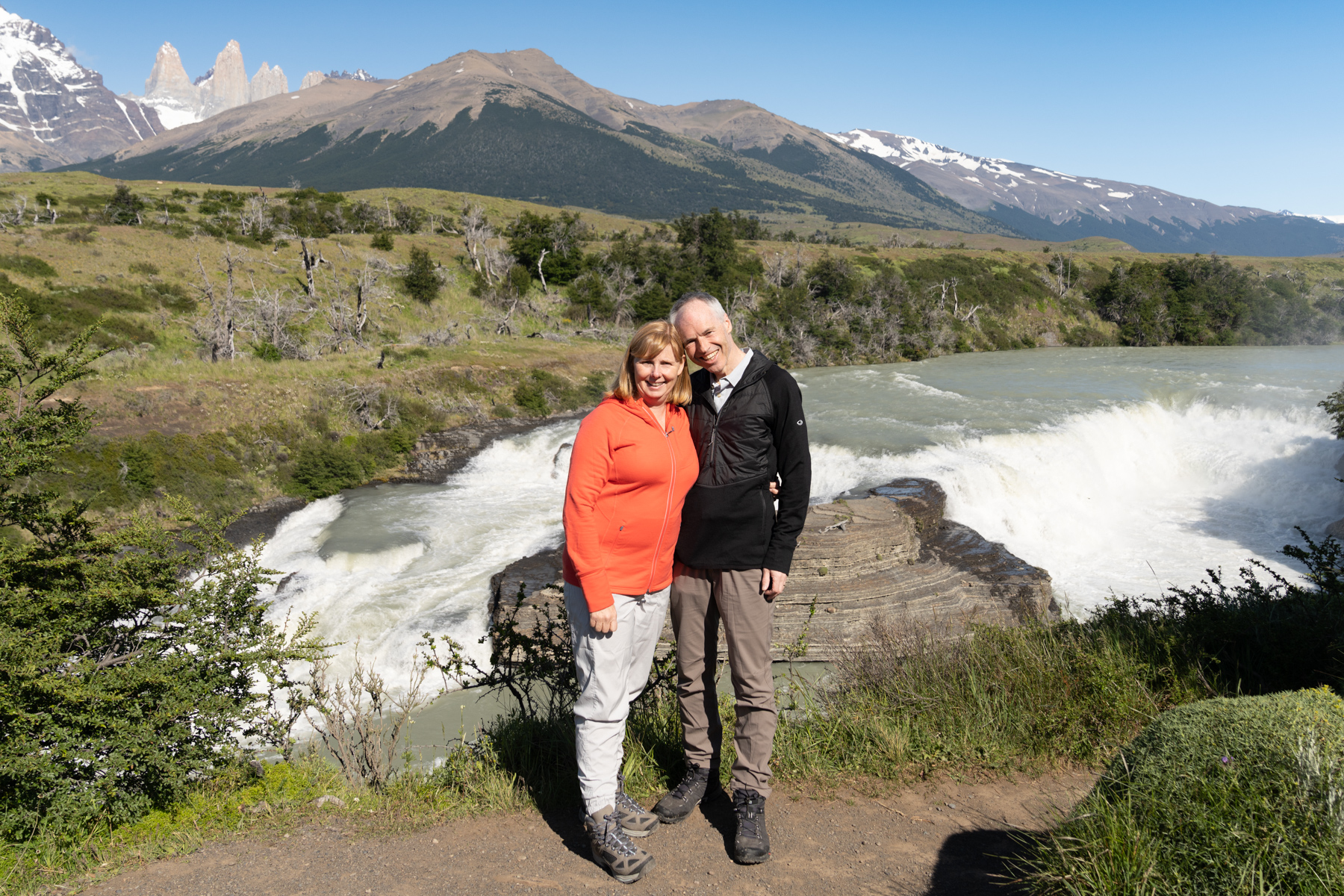 On the walk to Laguna Azul.