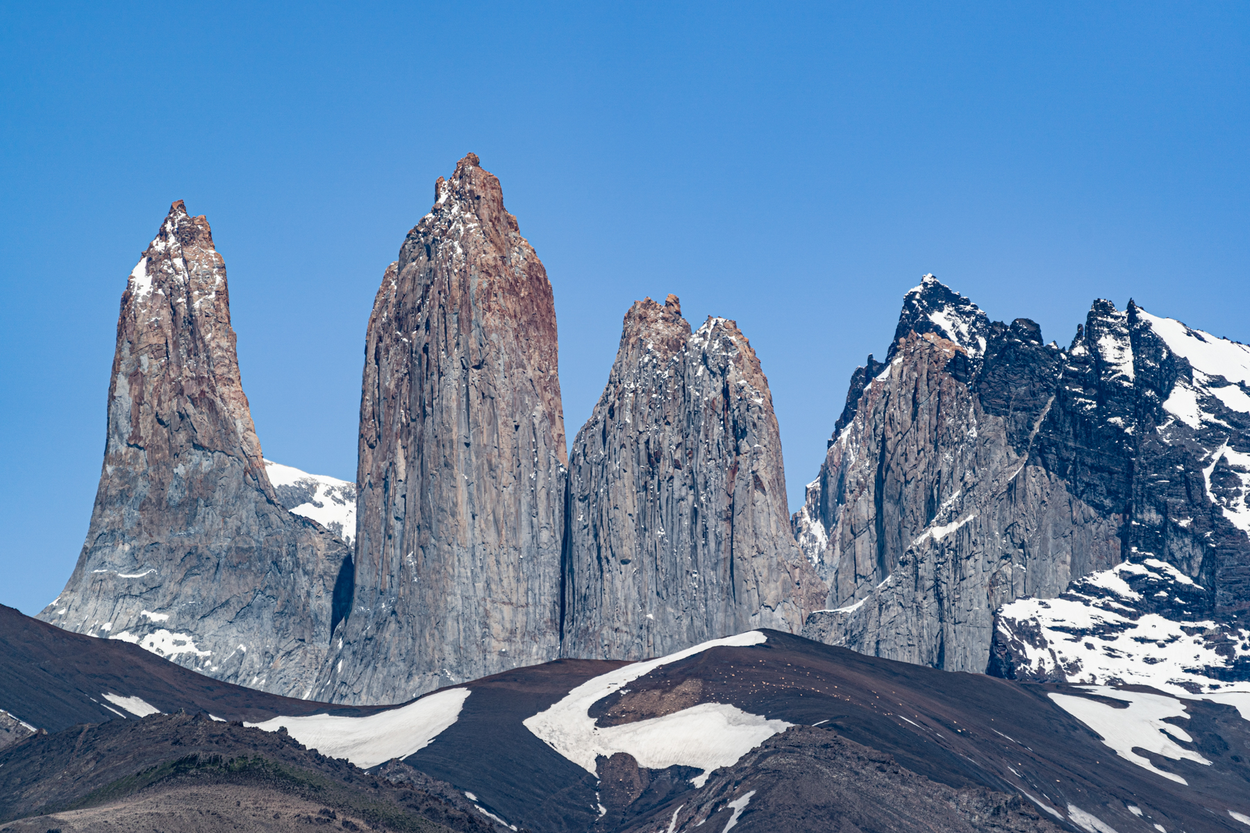 At Lago Nordenskjold and the Three Towers.