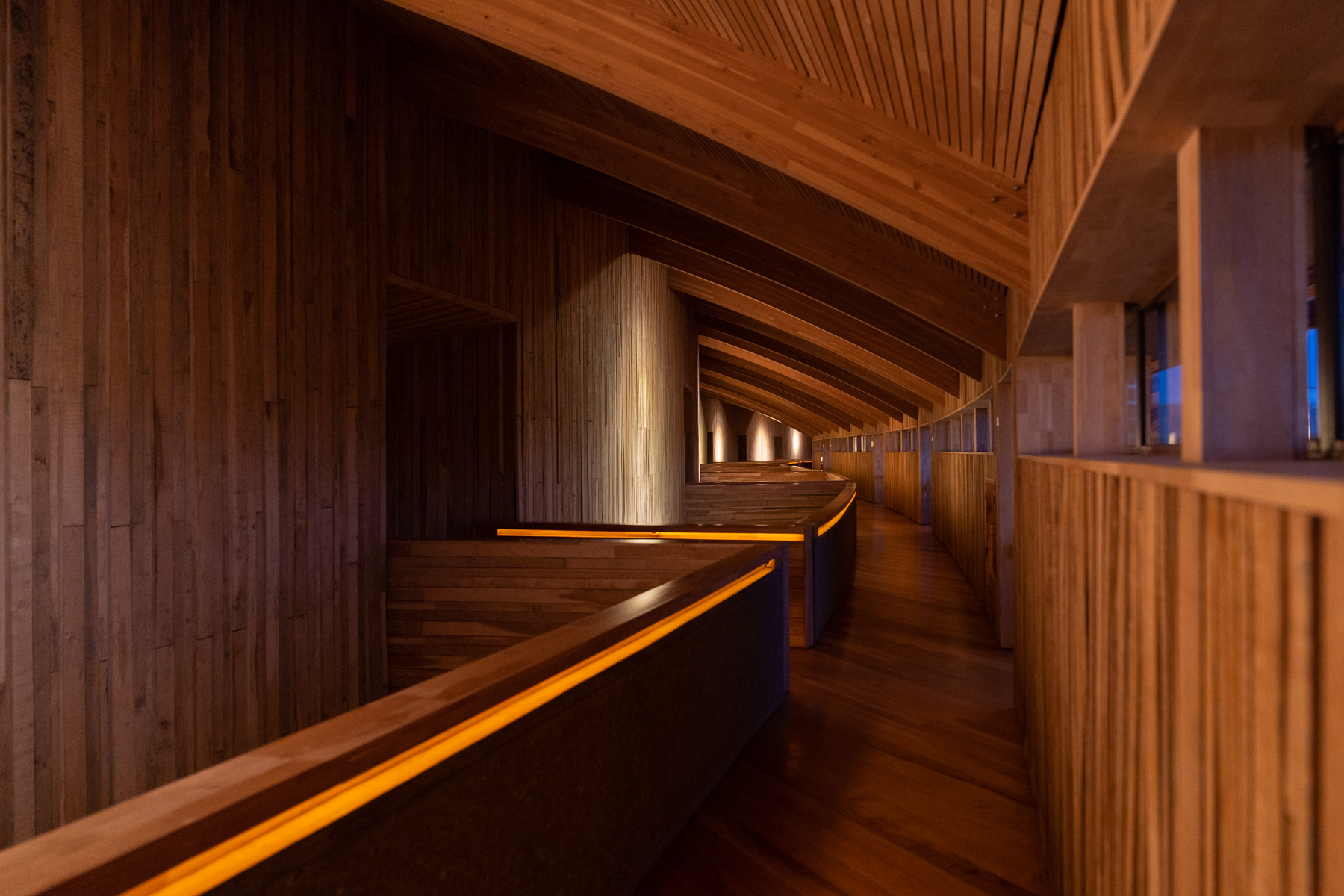 Inside Tierra Patagonia.