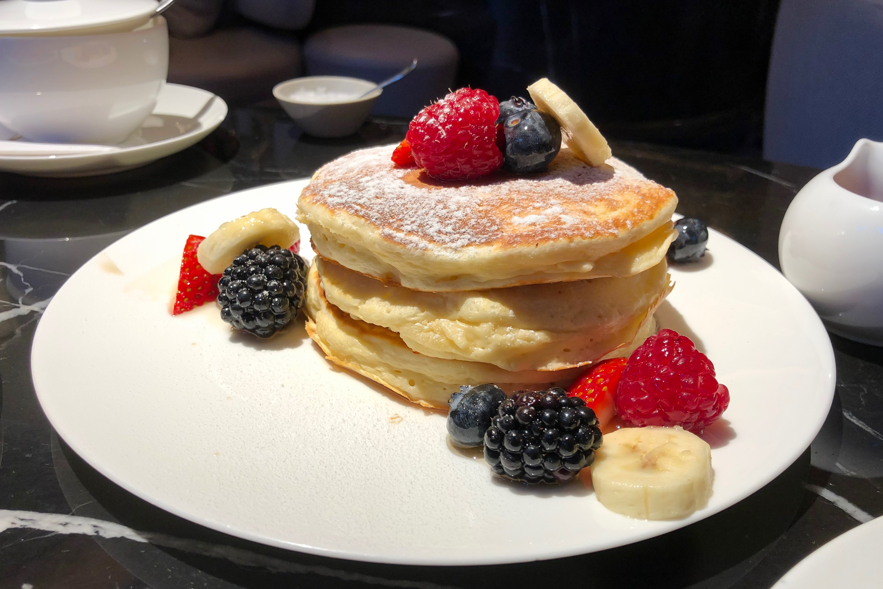 Breakfast at The Connaught.
