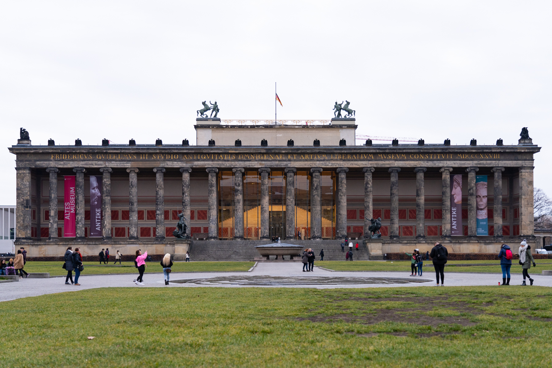 The Altes Museum.