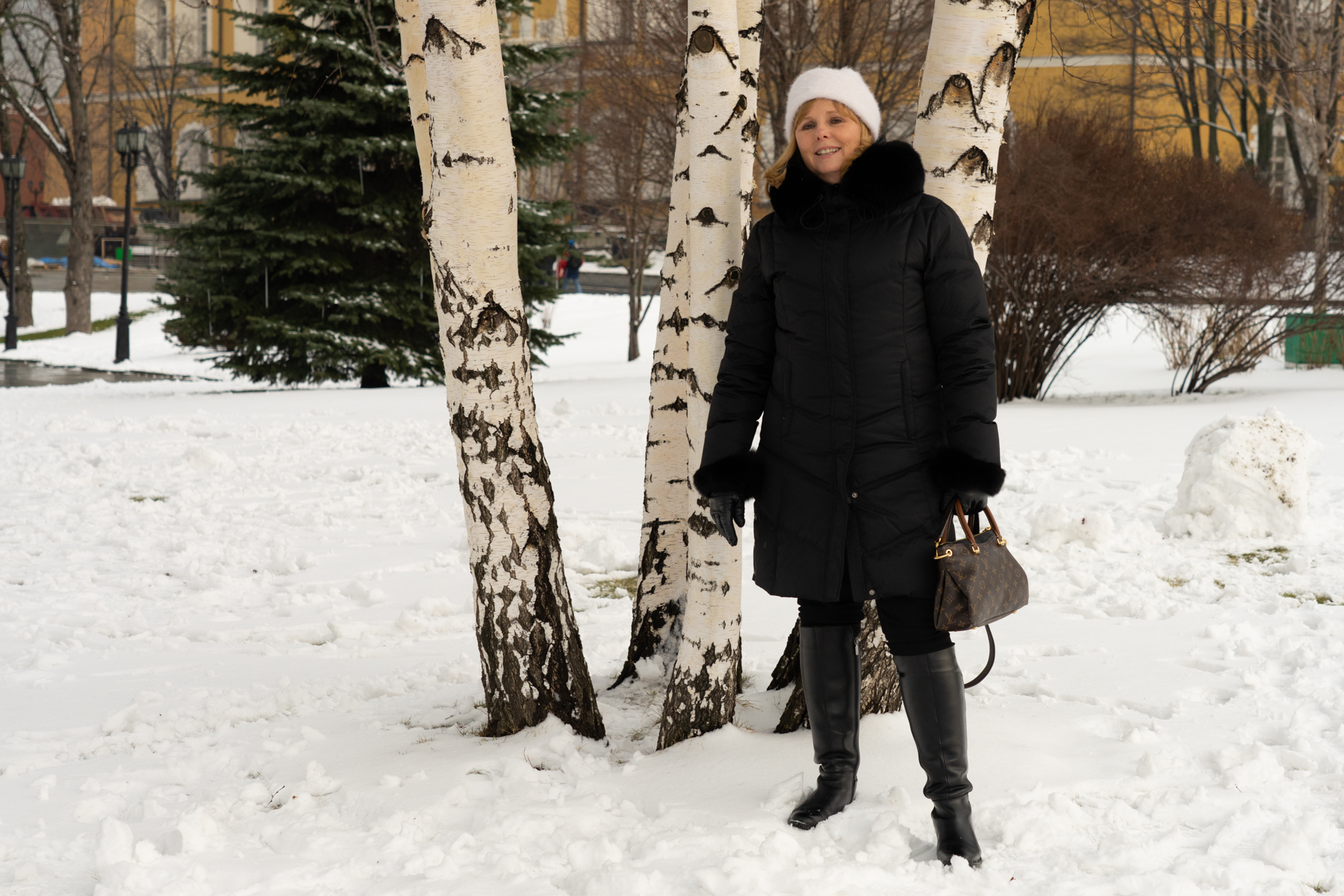 Andrea in the Kremlin.