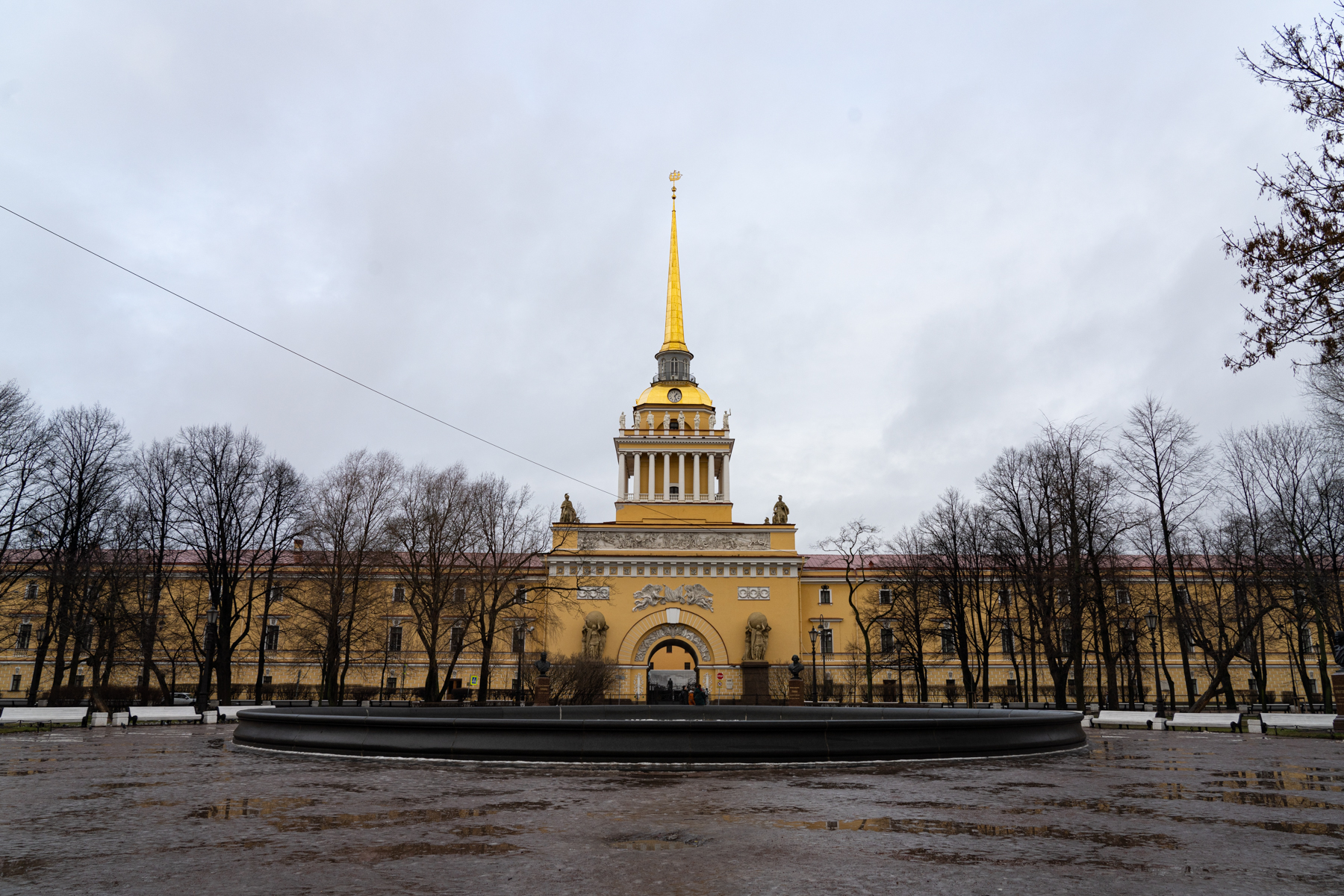 Headquarters of the Russian Navy.