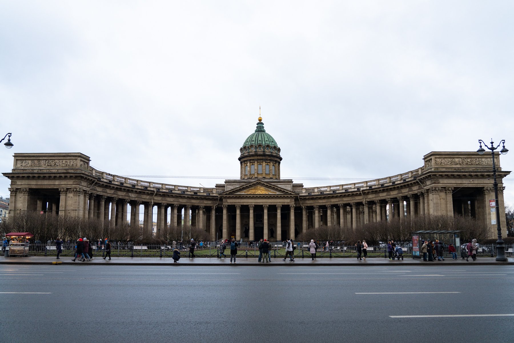 The Kazan Cathedral.