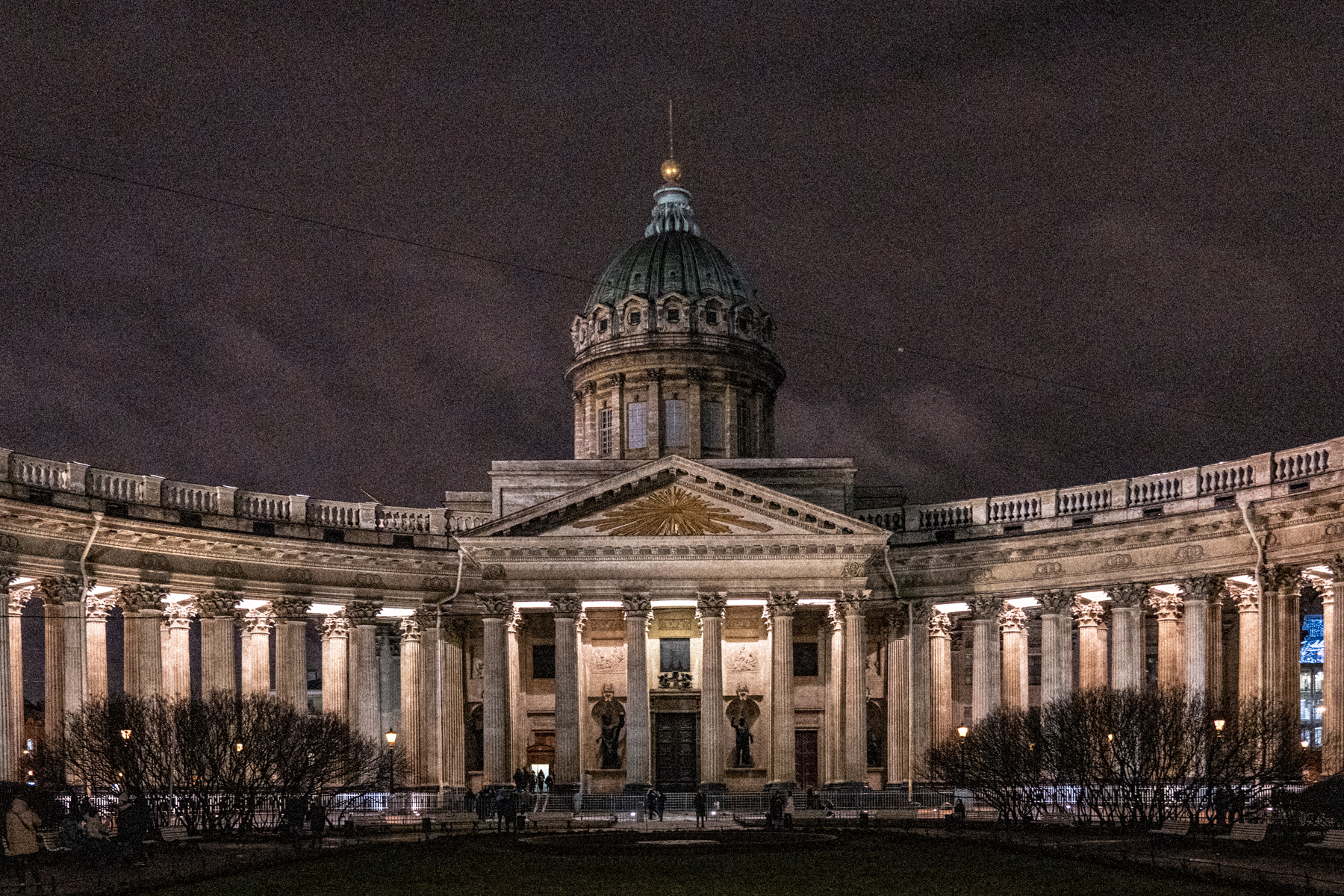 The Kazan Cathedral.
