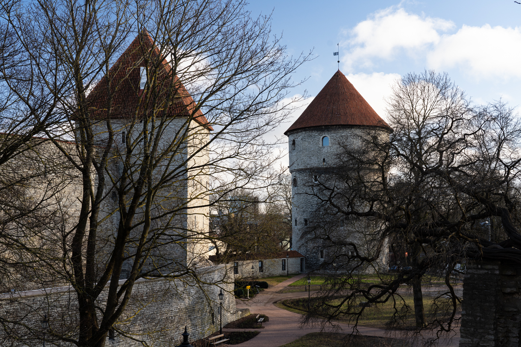 The fort in the Tallinn old town.
