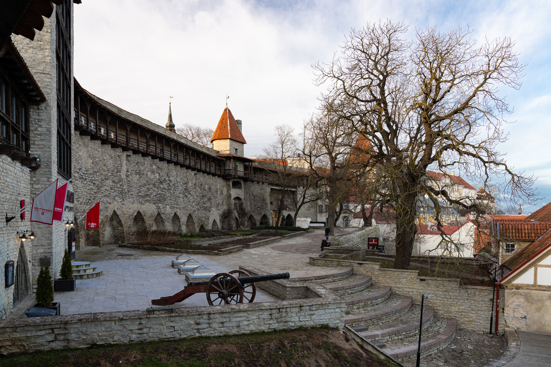 In the Tallinn fort.