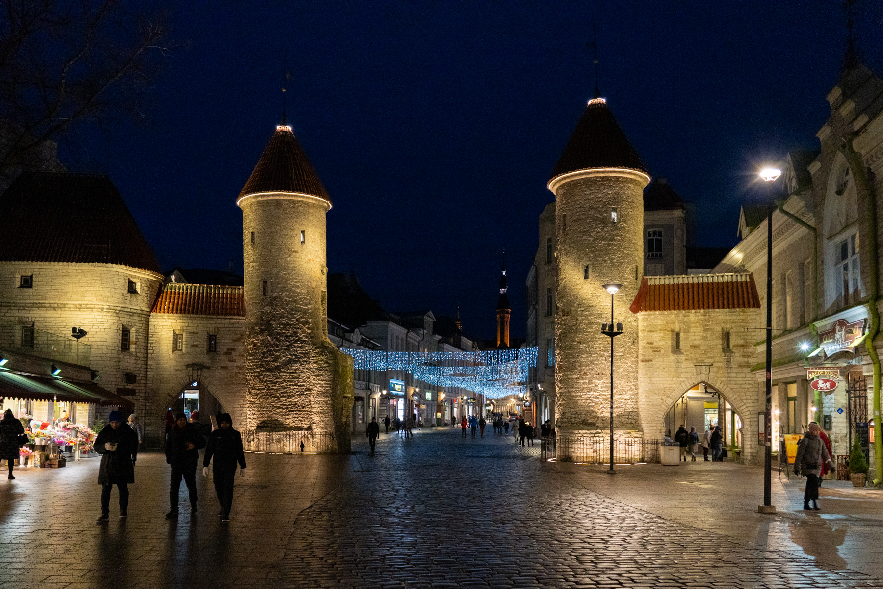 Entrance to the Tallinn old town.
