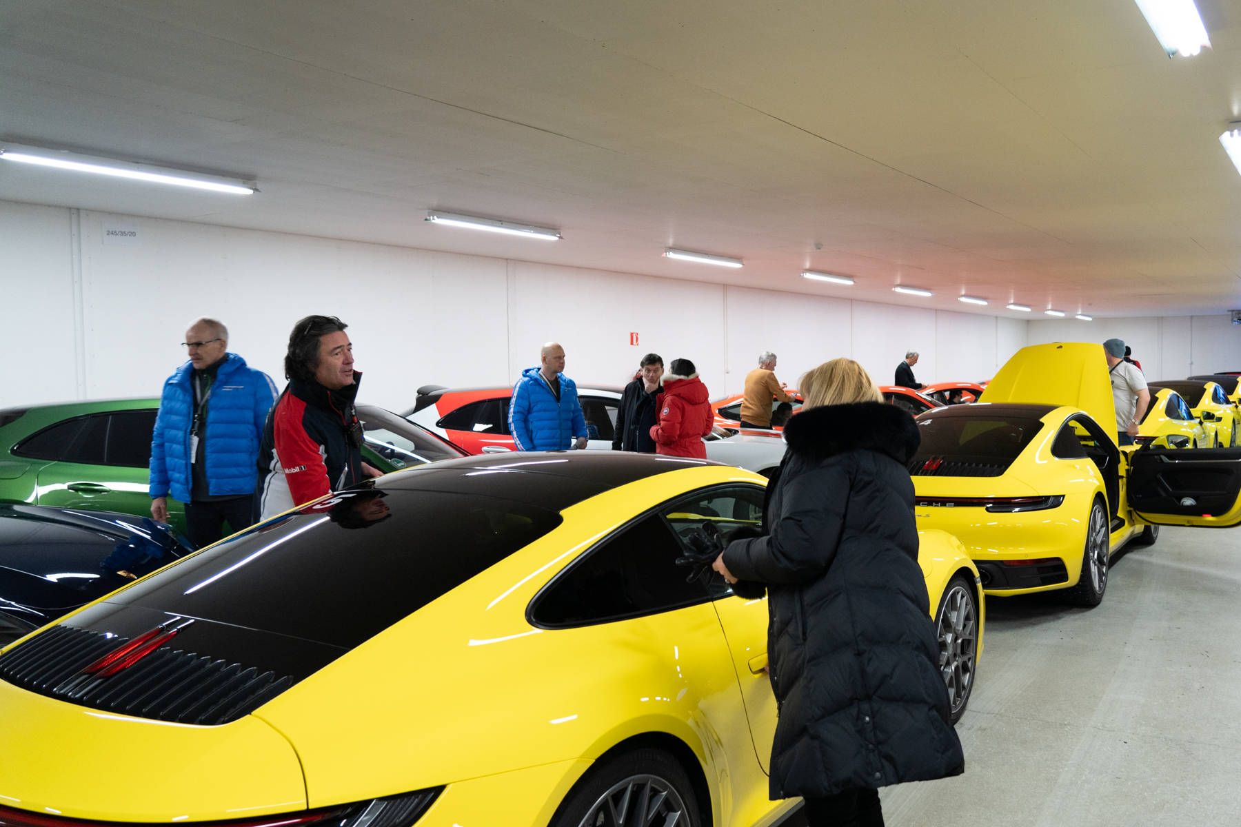 Getting ready to go out on the ice in the 911.