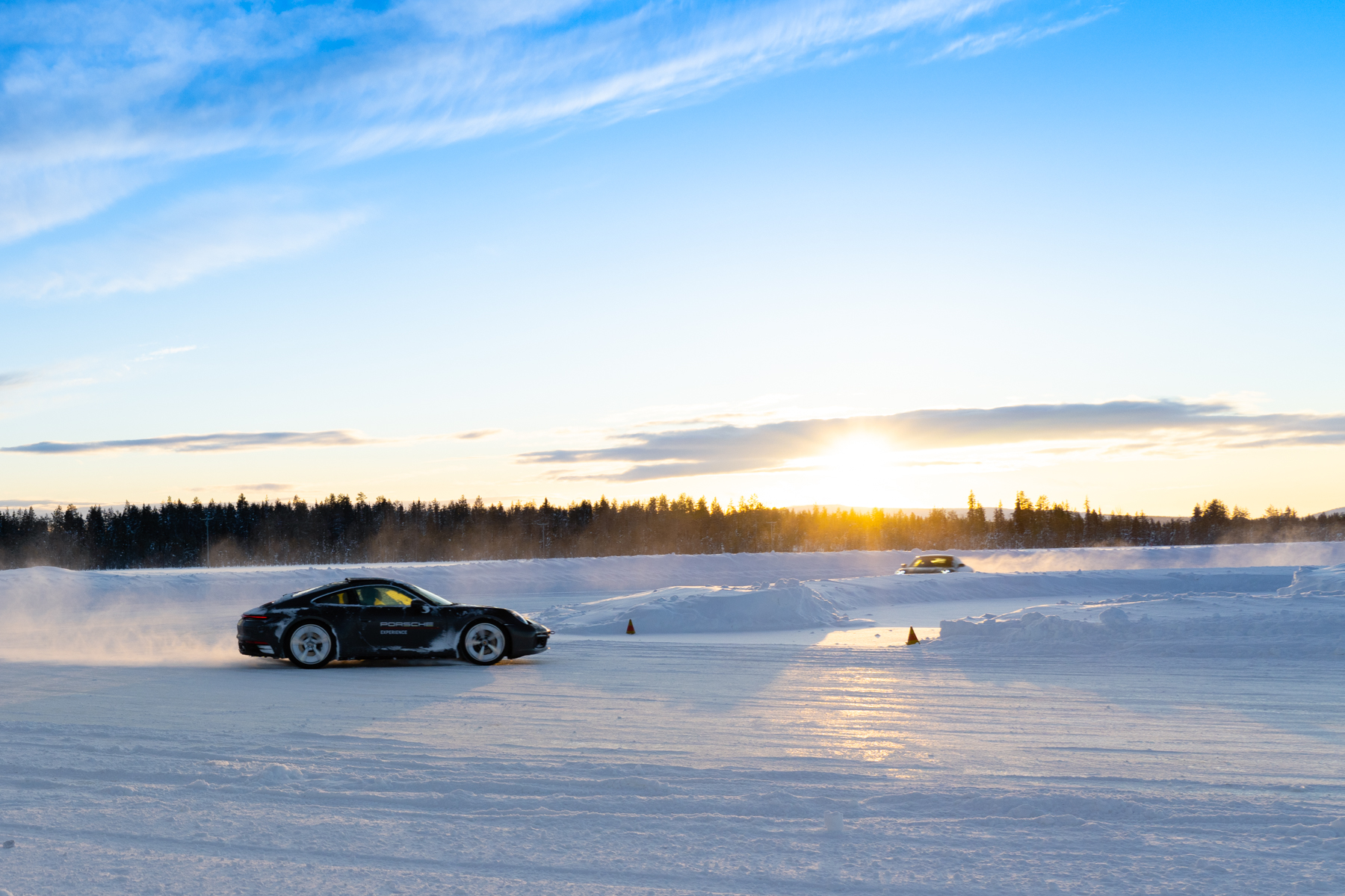 Keith drifting the 911 4S.