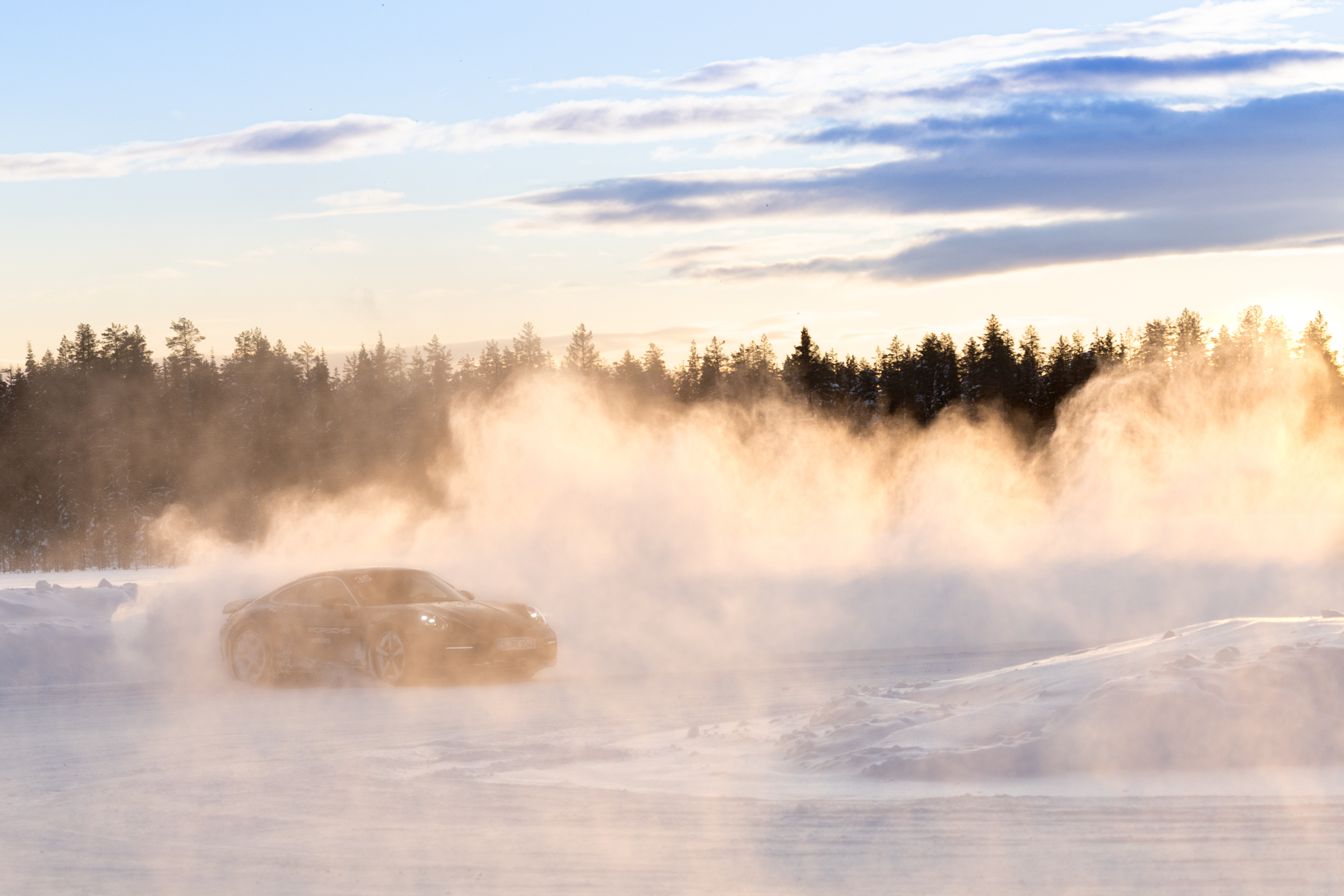 Keith drifting the 911 4S.