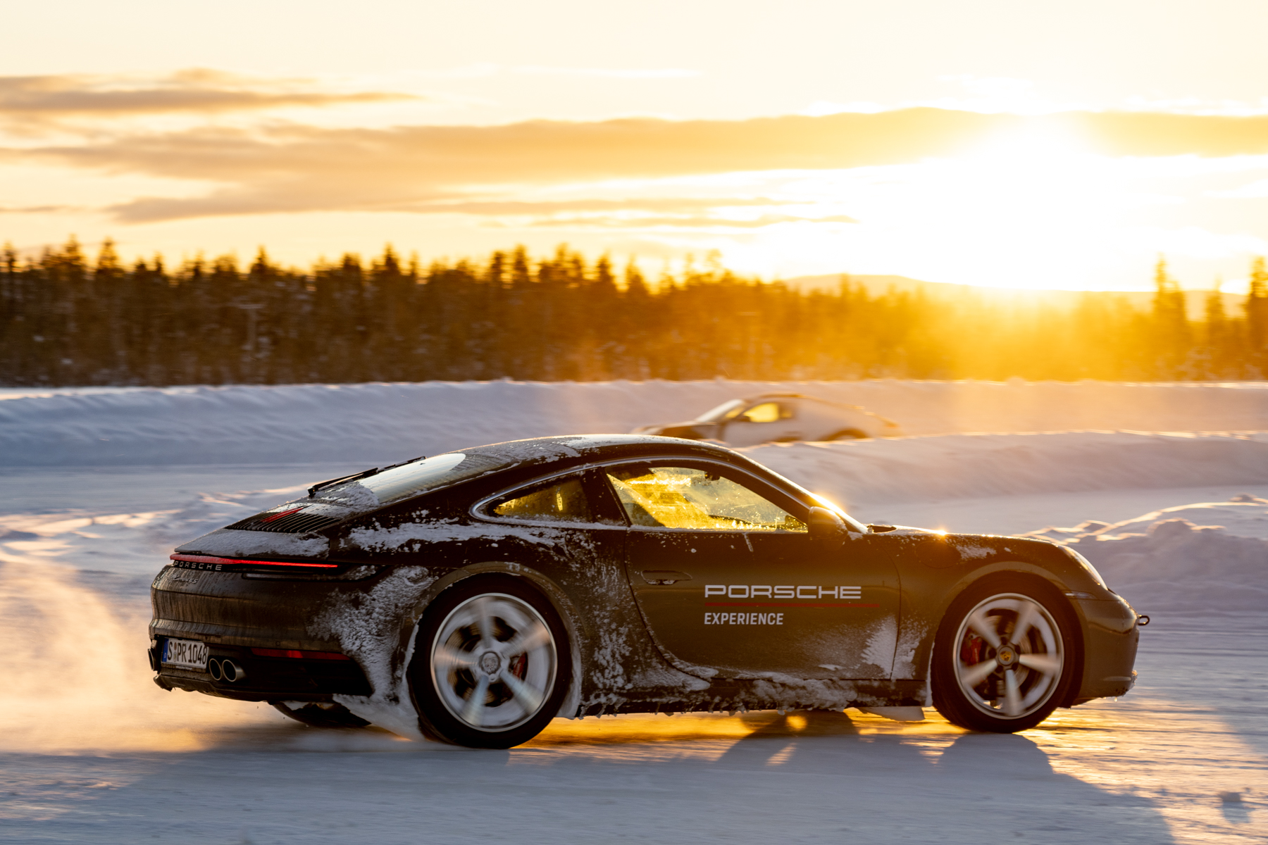 Keith drifting the 911 4S.