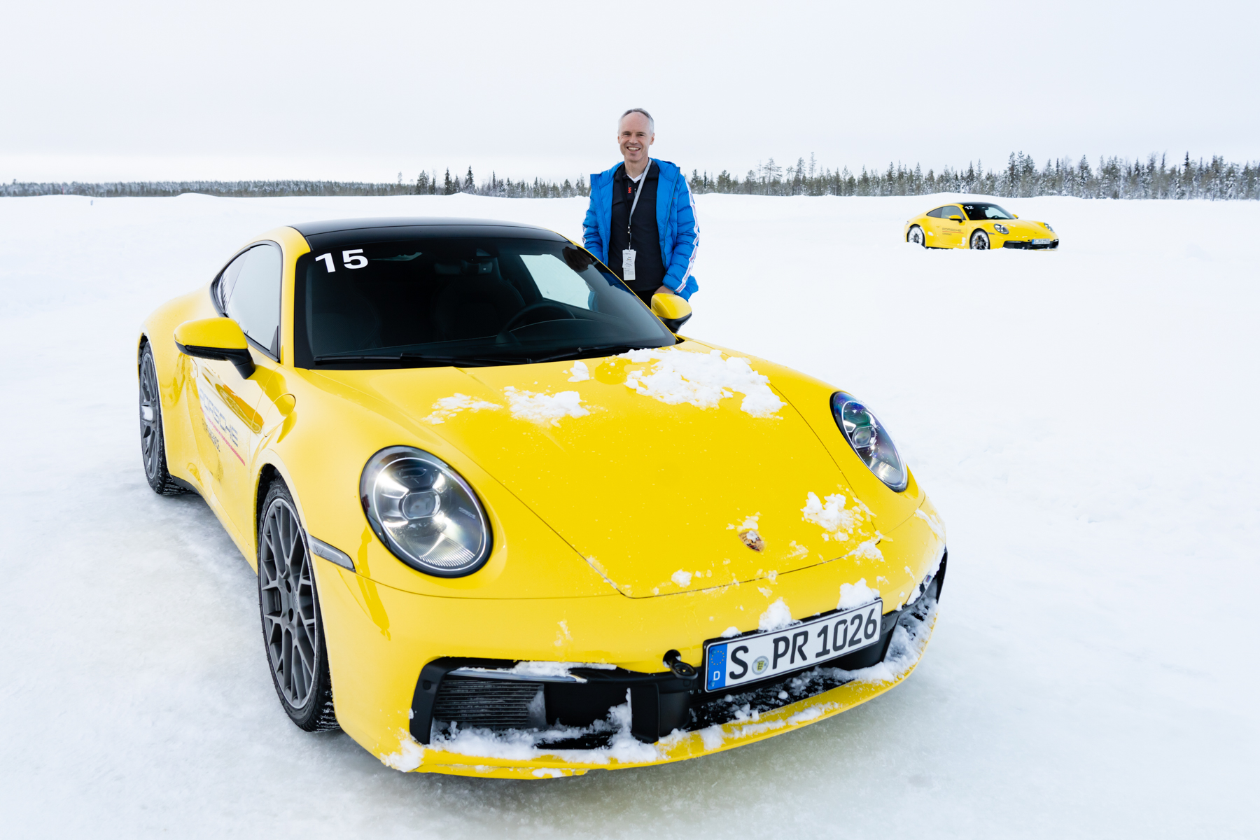 Keith about to go drifting!