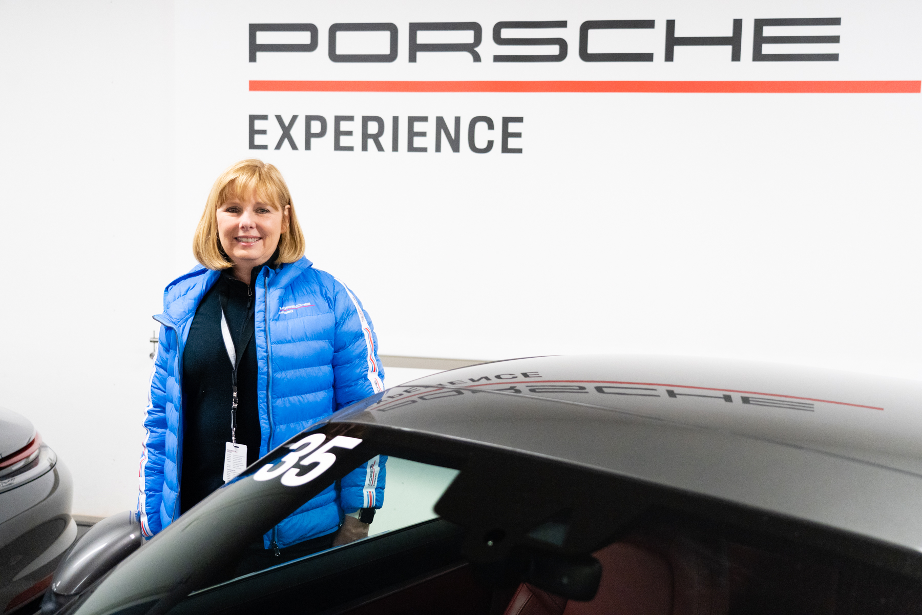 Andrea ready for day 2!