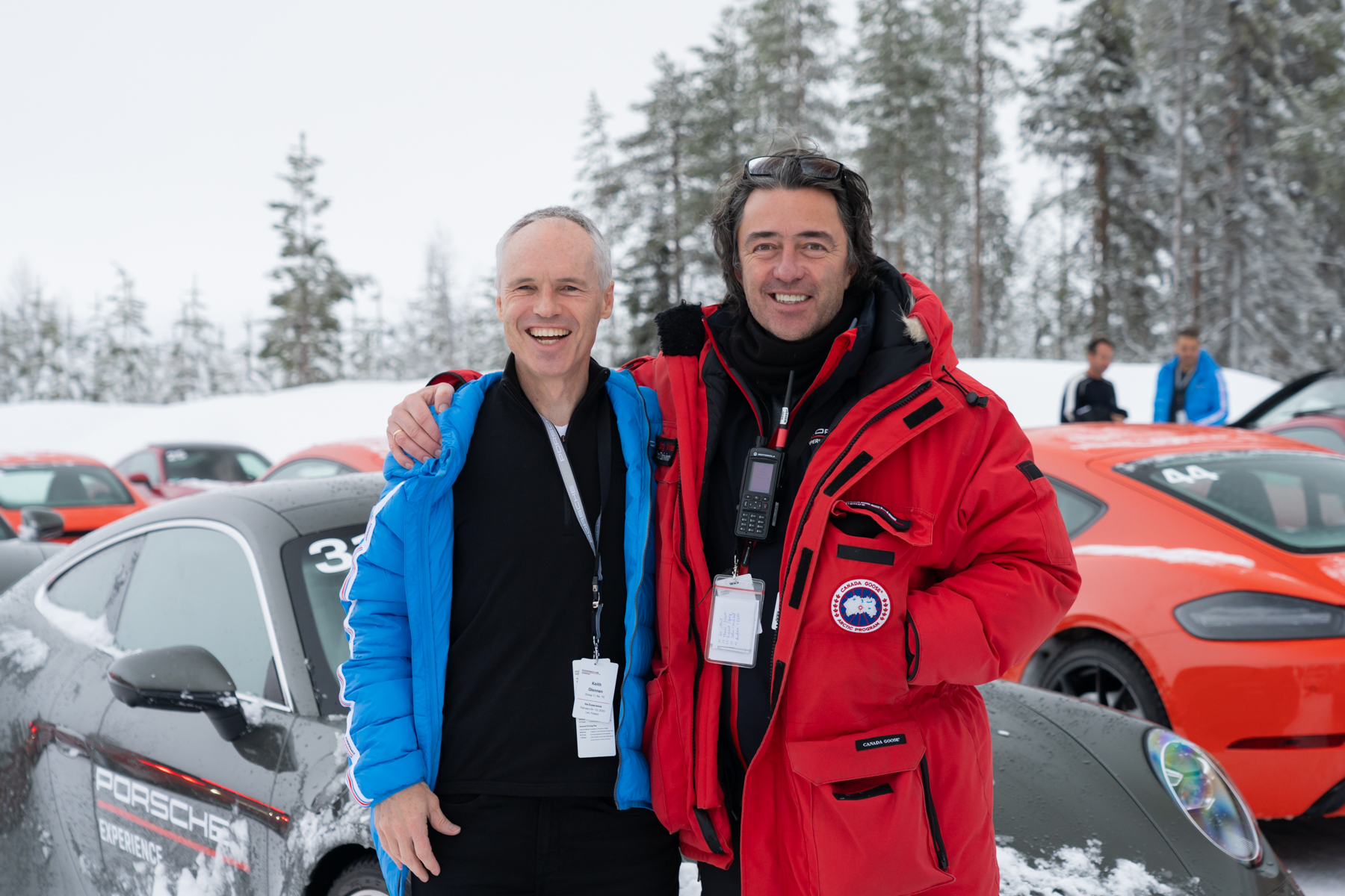 Keith with our instructor, Joerg.