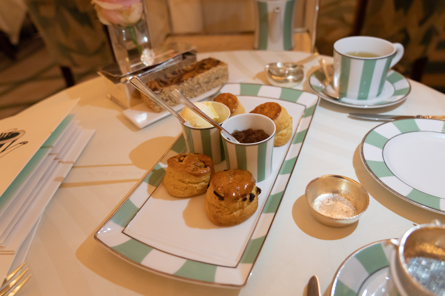Afternoon tea at Claridge's.
