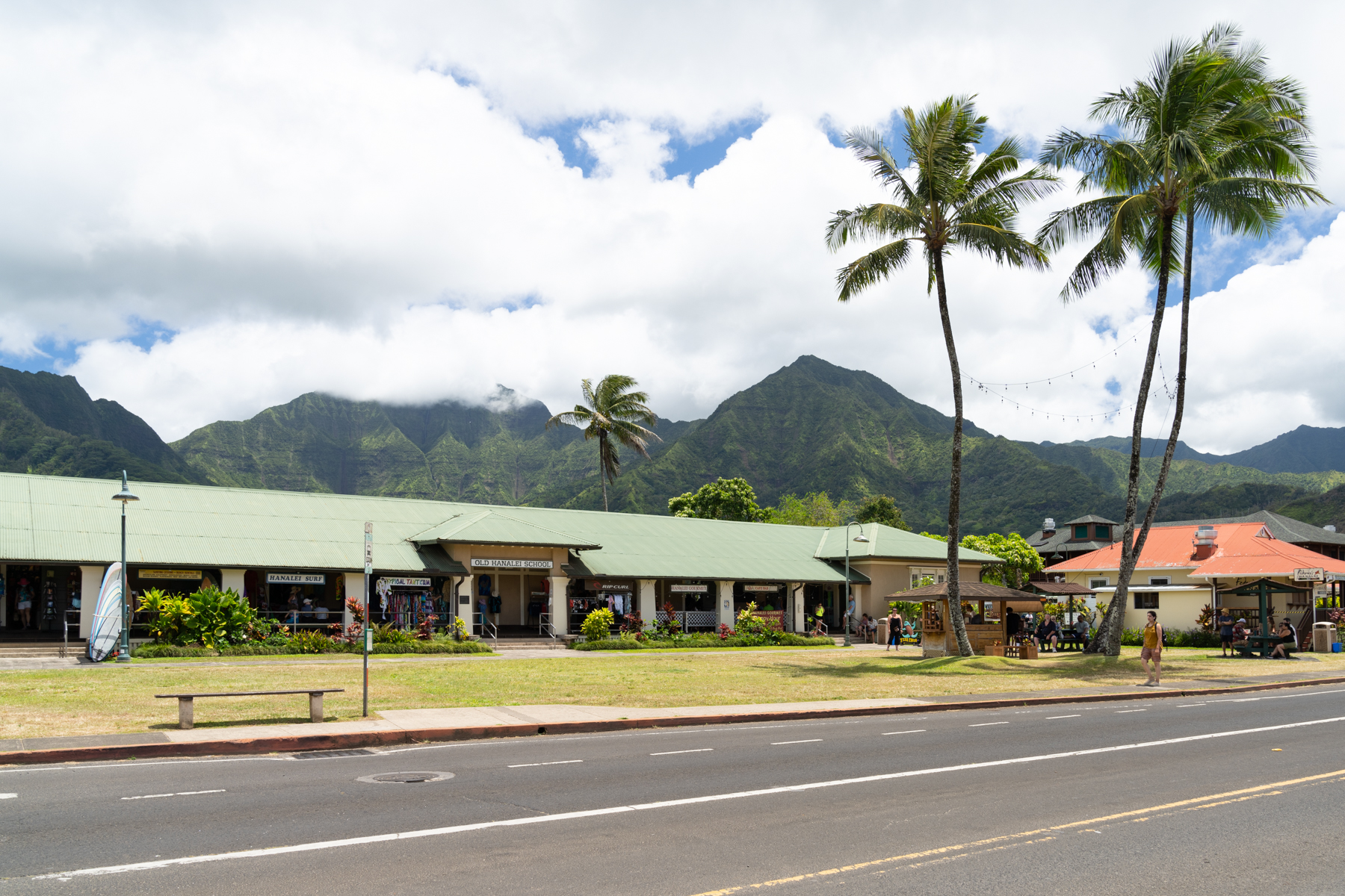 The old school in Hanalei.