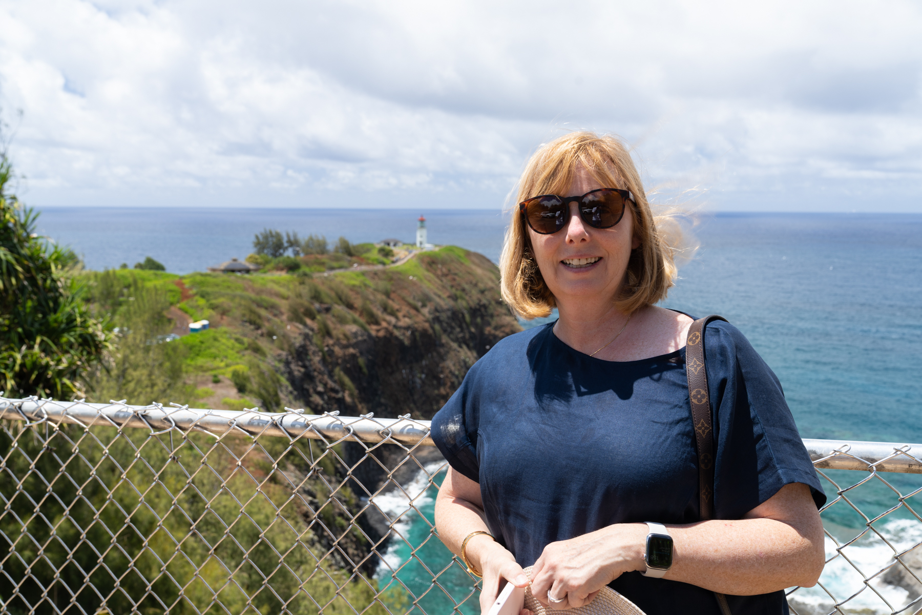 At the Kilauea Lighthouse.