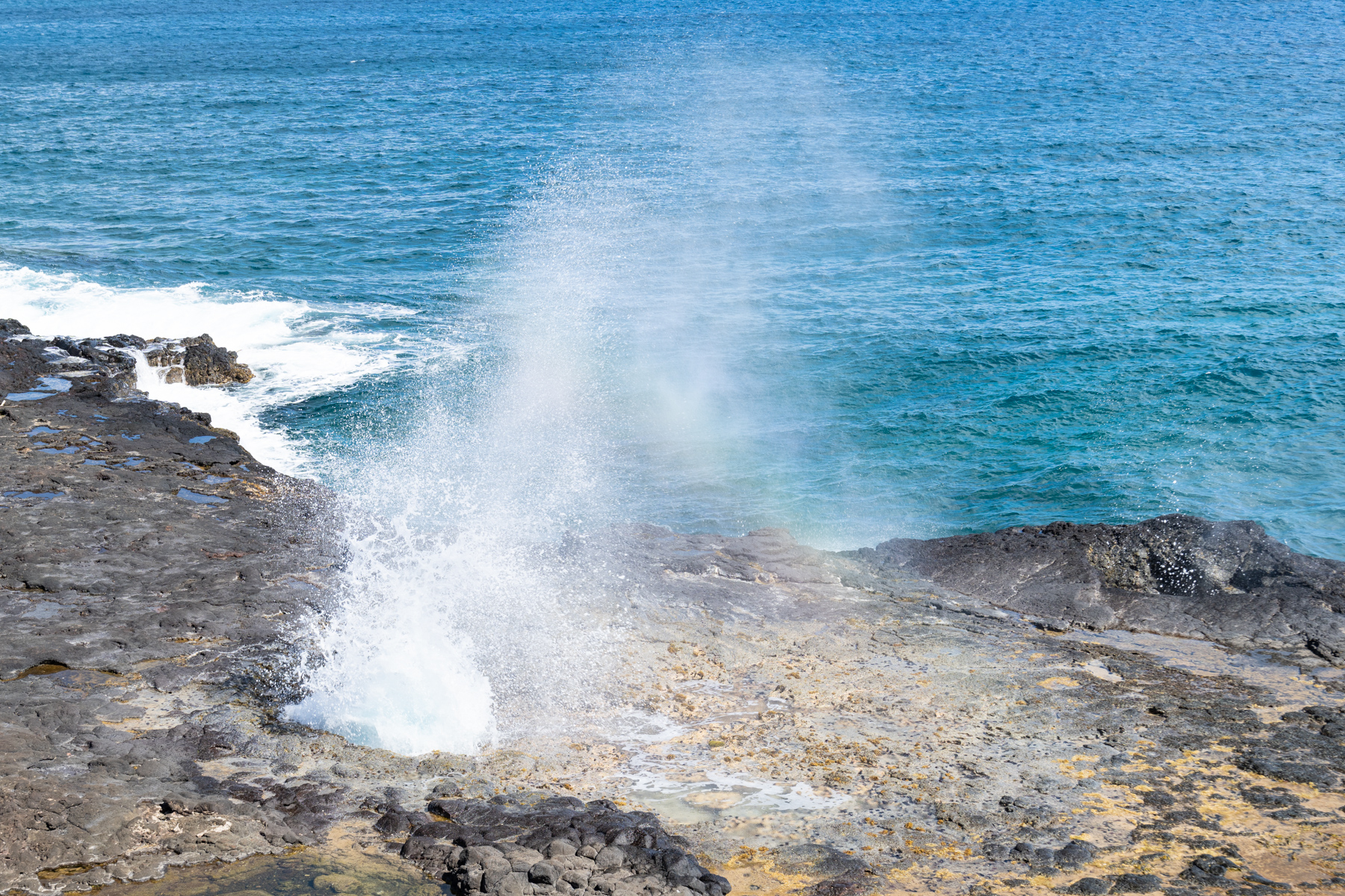 The Spouting Horn blowhole.