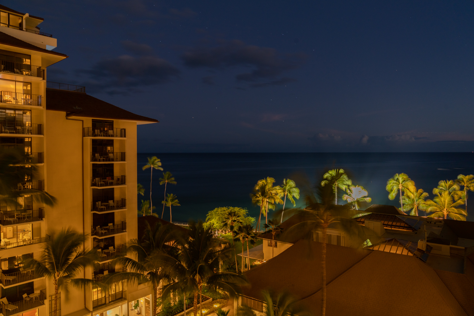 The view off our balcony.