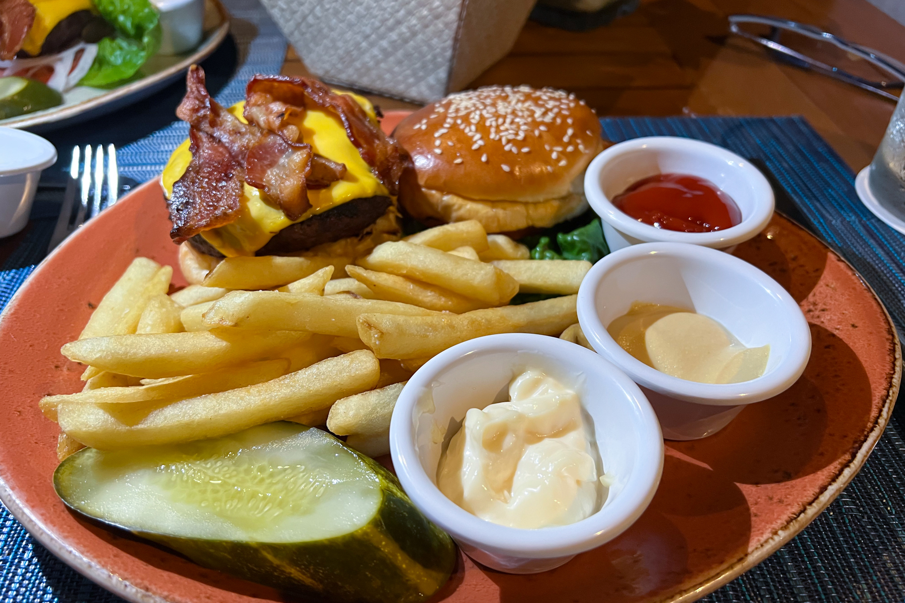 Hamburgers for dinner.