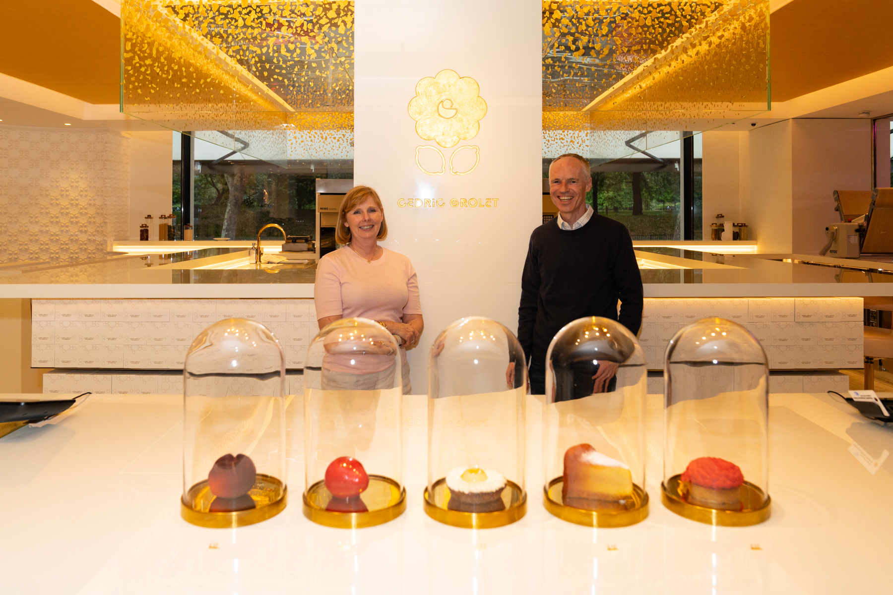 Dining at Cédric Grolet.