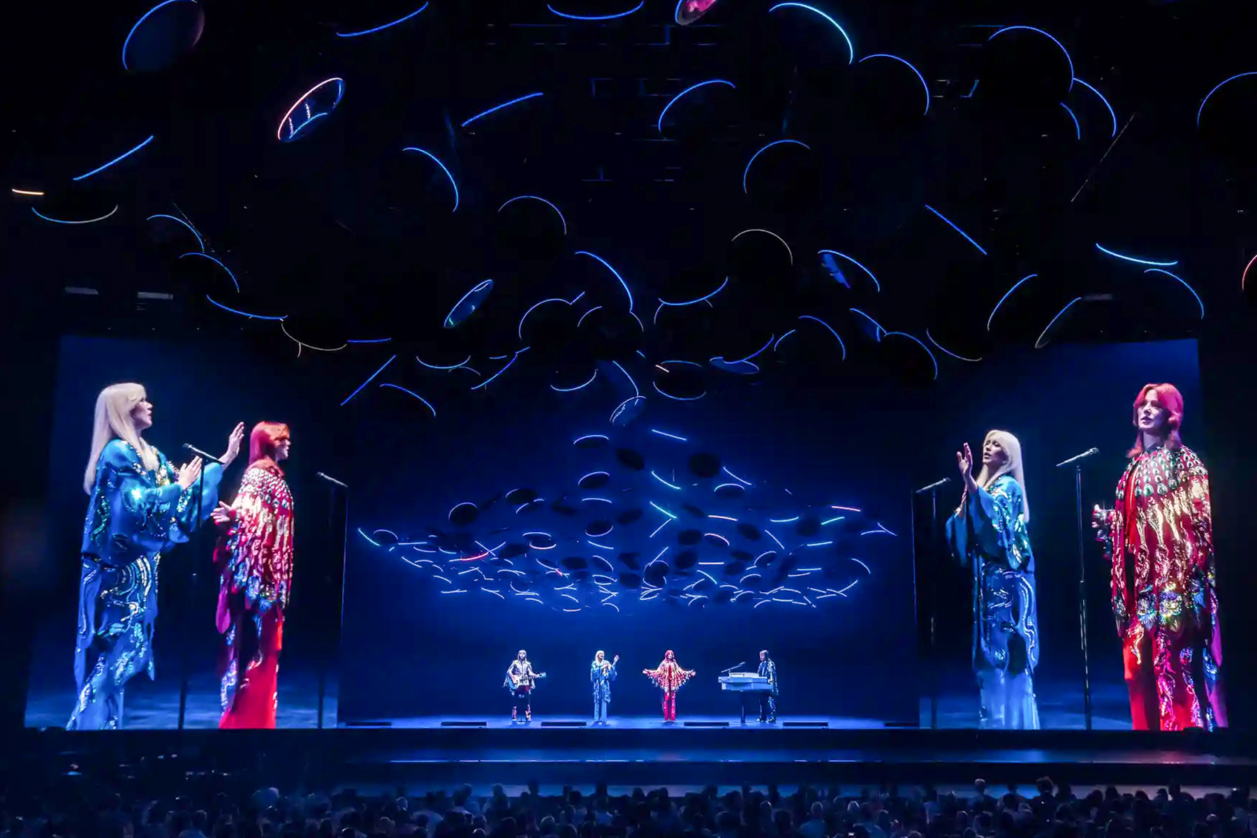 ABBA Voyage. (Picture: Johan Persson/Abba Voyage/PA Wire)