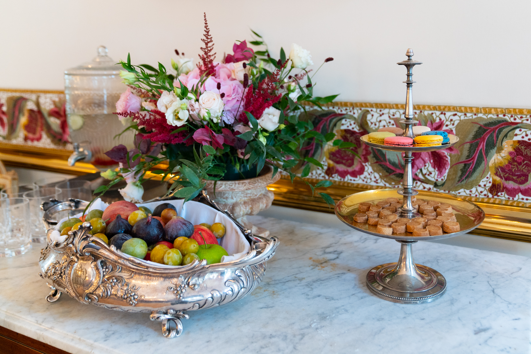 Tempting treats are placed all around the hotel!