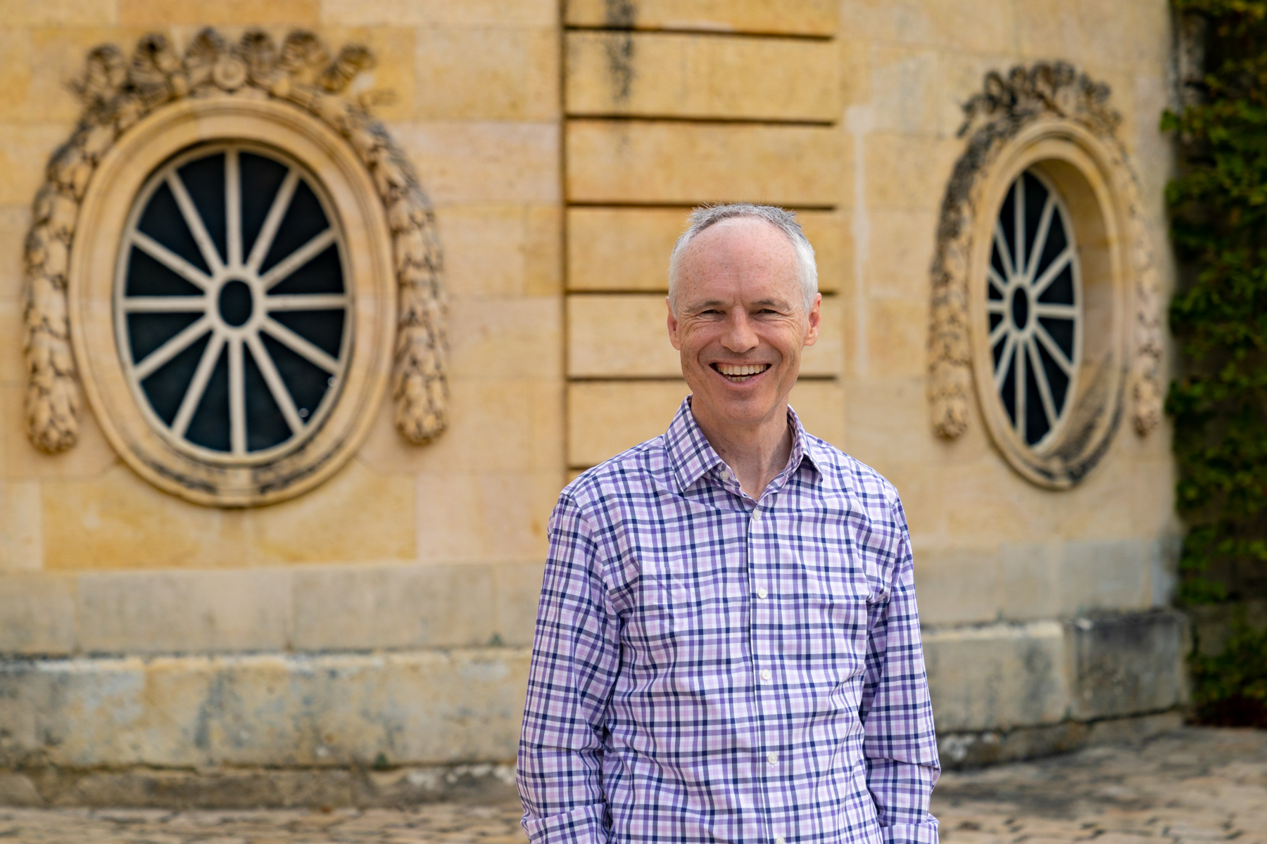 At the Petit Trianon.