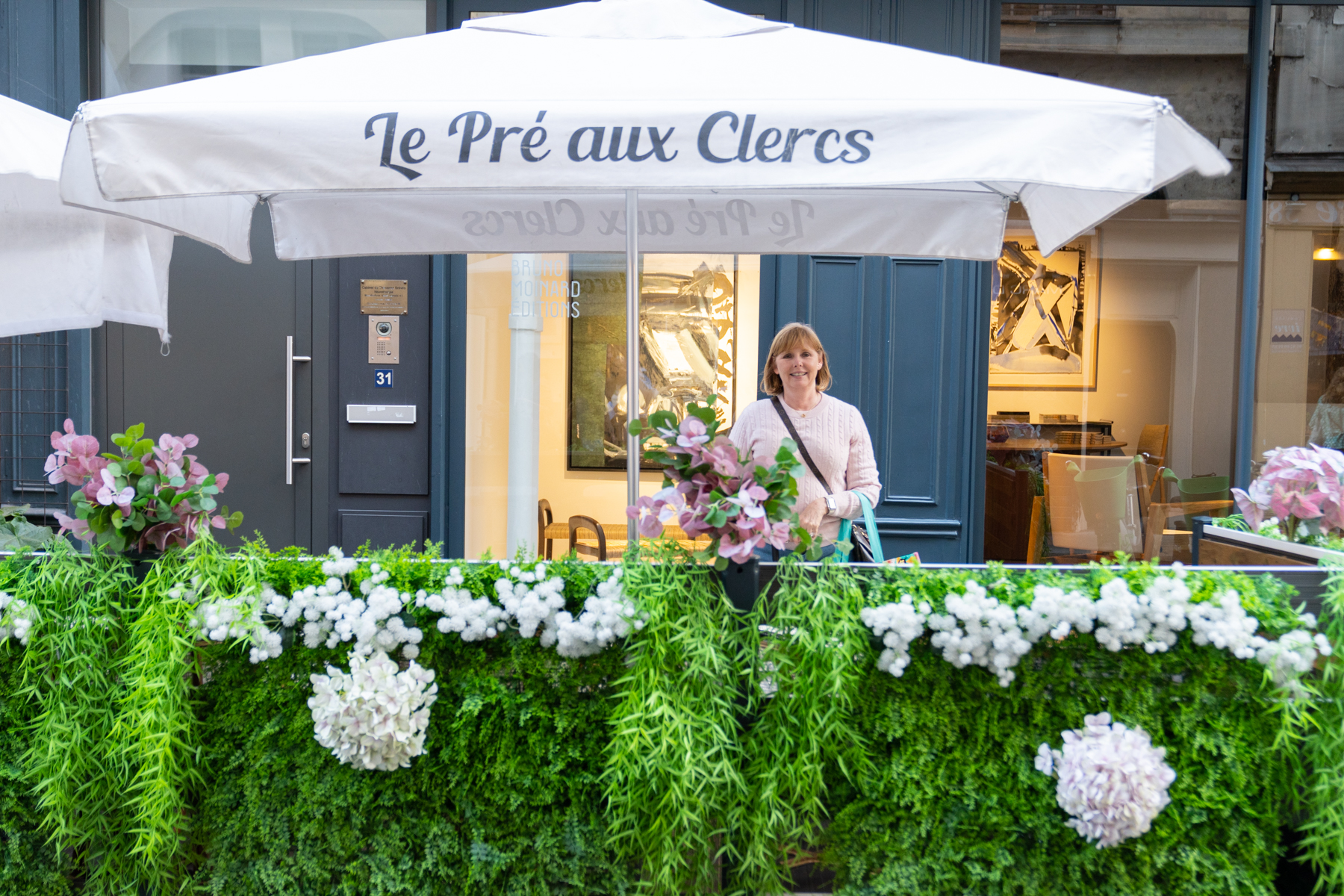 At Le Pré aux Clercs.