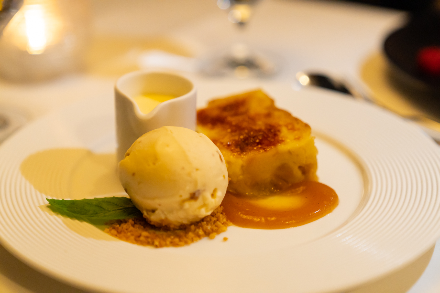 Dinner in The Saddle Room.