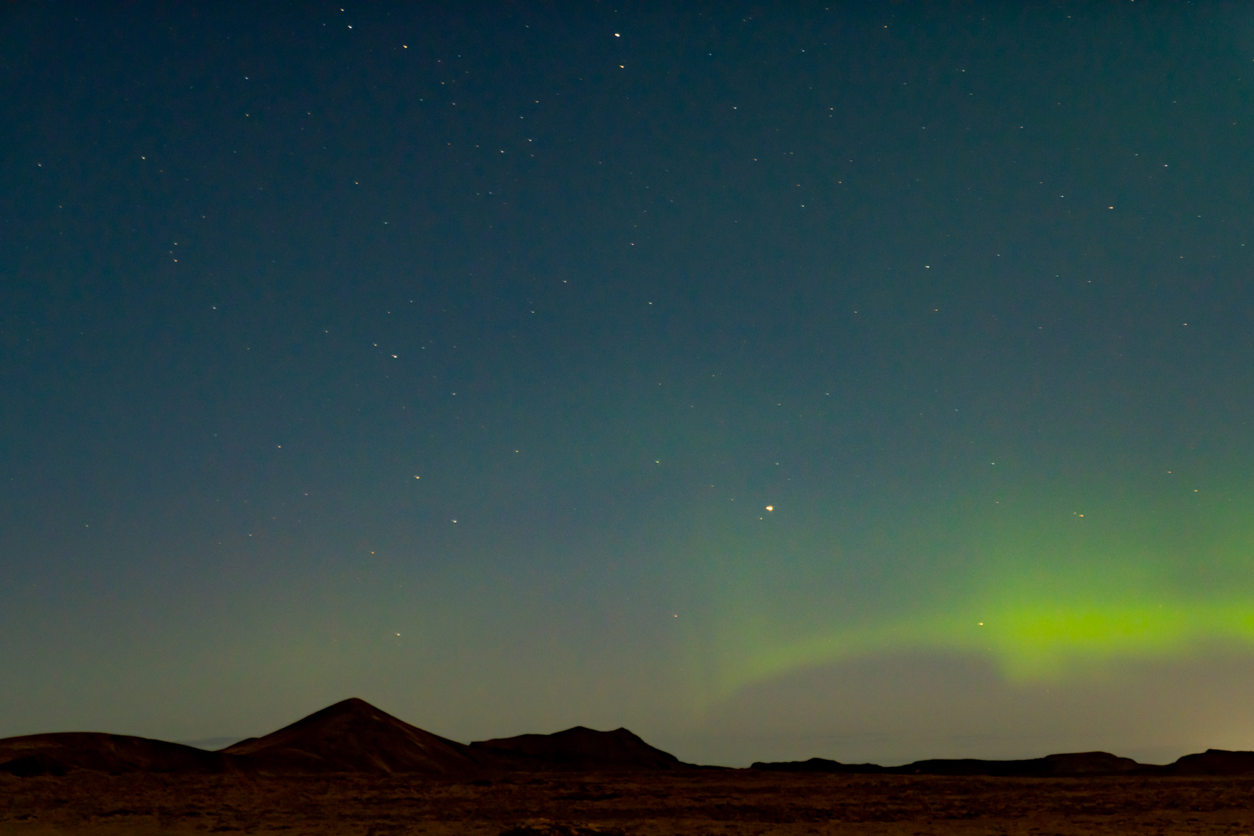 The Northern Lights.