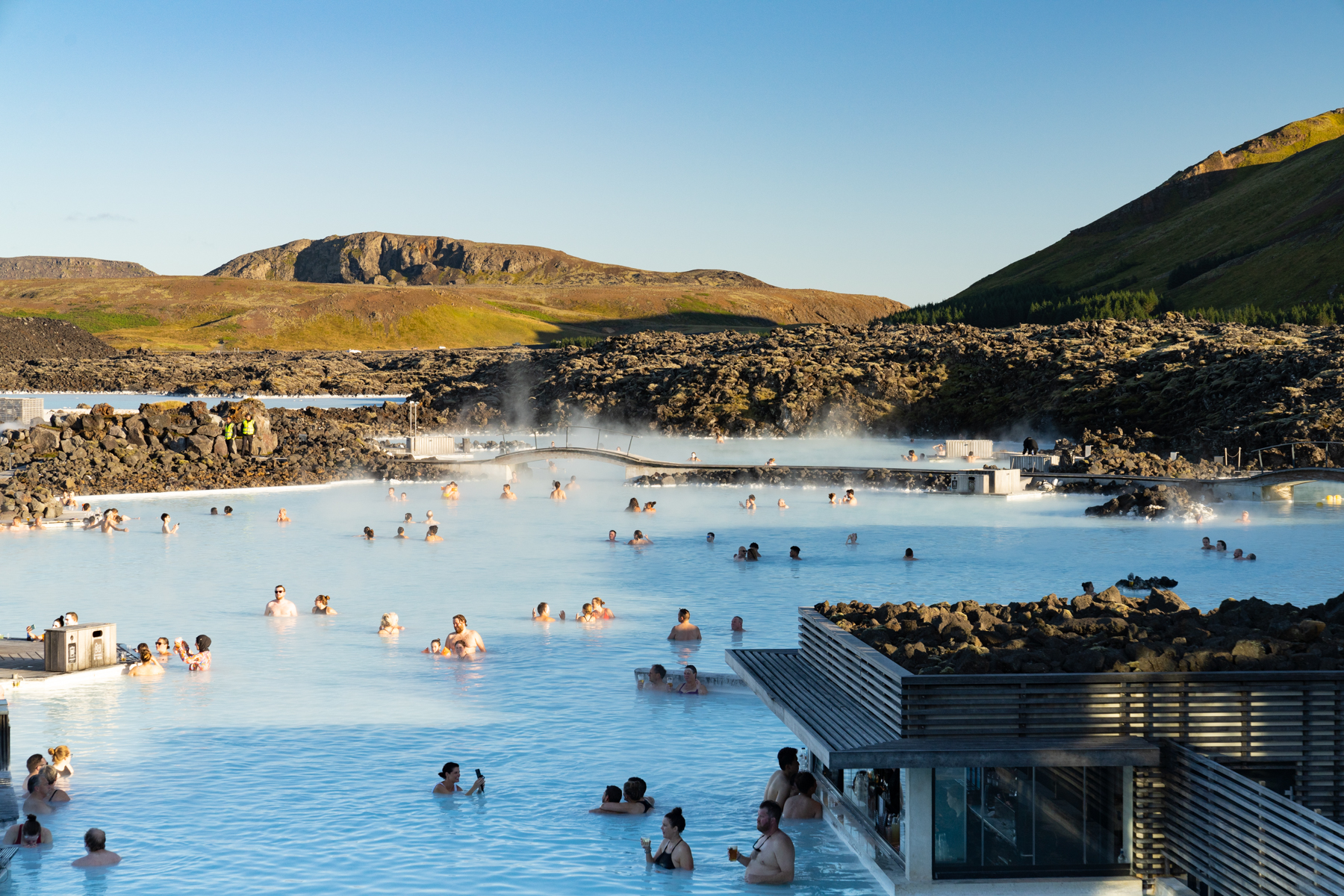 The public area at The Blue Lagoon.
