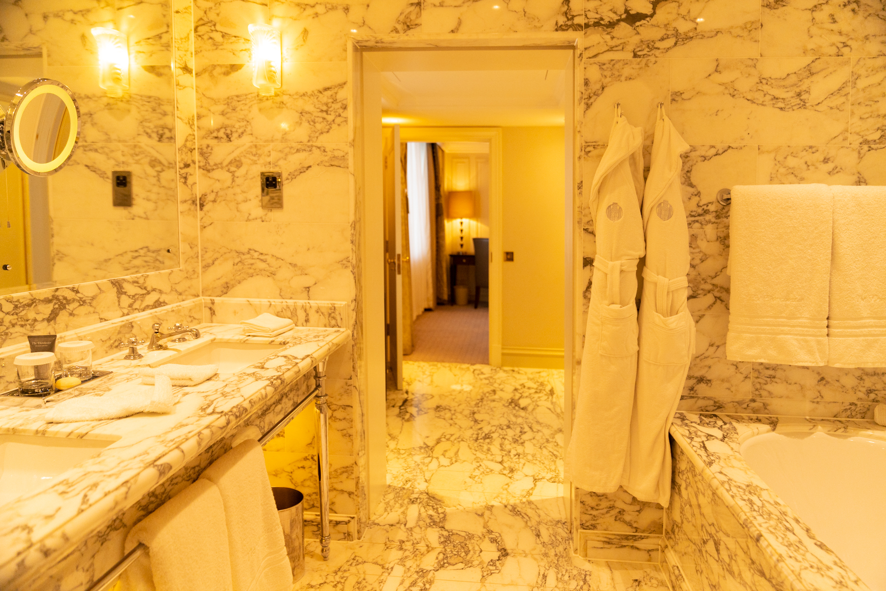 Our room at The Dorchester.