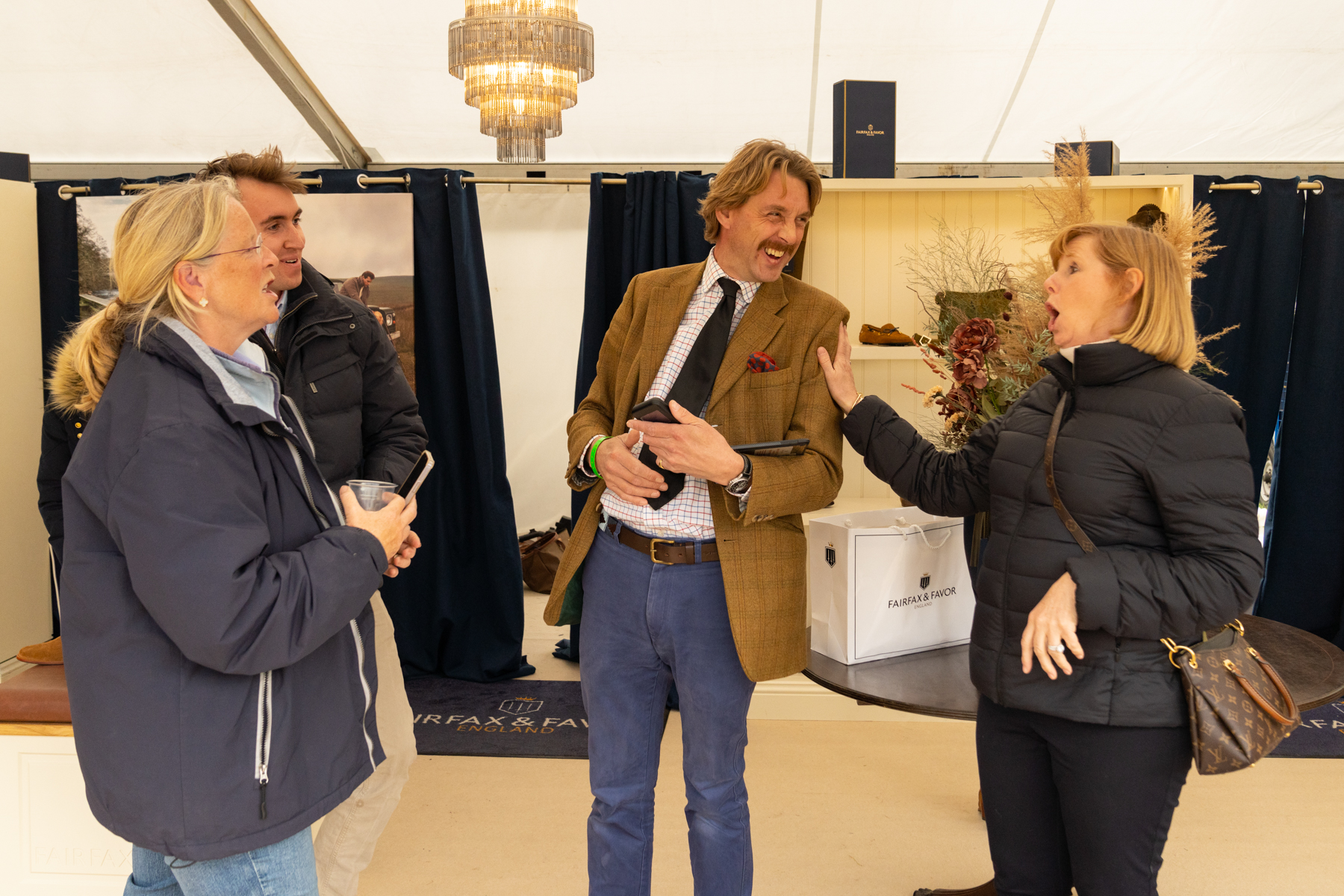 Always time for a spot of shopping!