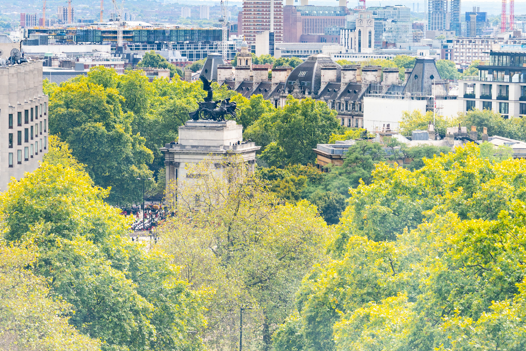 A sombre day in London